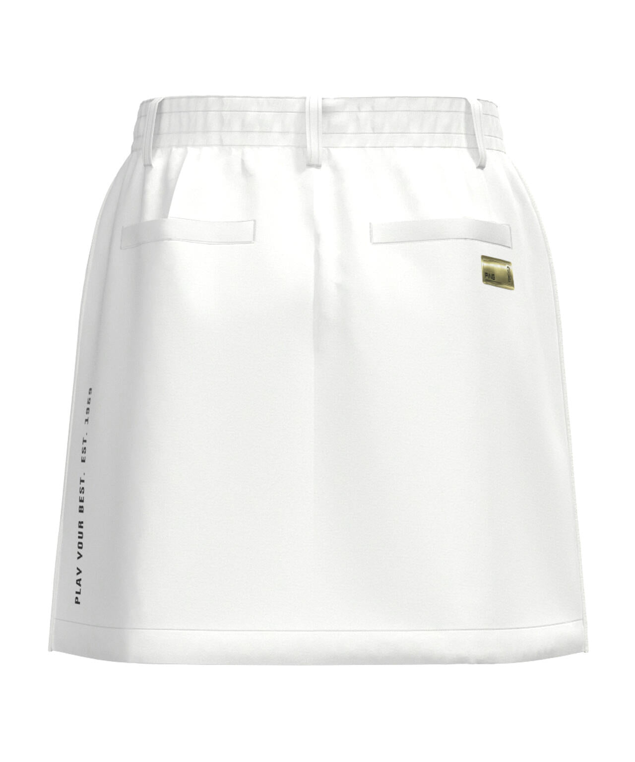 PING APPAREL】全方向ストレッチ ダブルフェイス台形スカート ＜GOLD