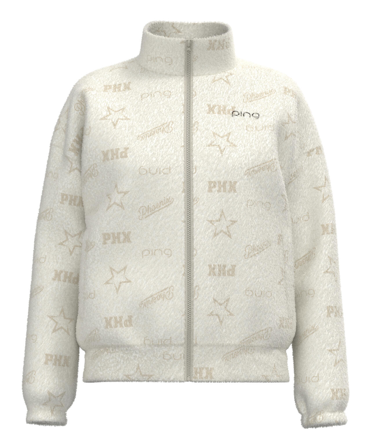 【PING APPAREL】全方向ストレッチ ベロアジャカードブルゾン ＜LADIES LINE＞ (LADIES)