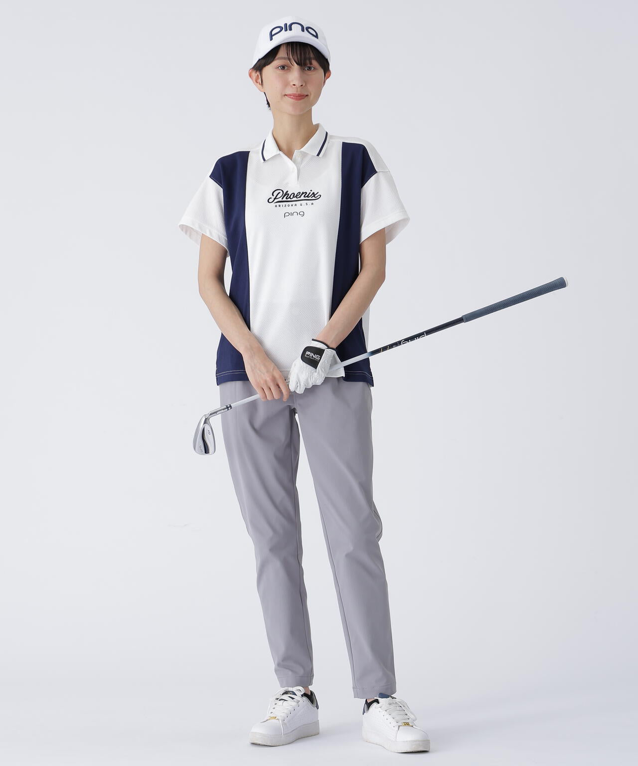 【PING APPAREL】鬼カノコ レイヤードツインセット ＜LADIES LINE＞ (LADIES)