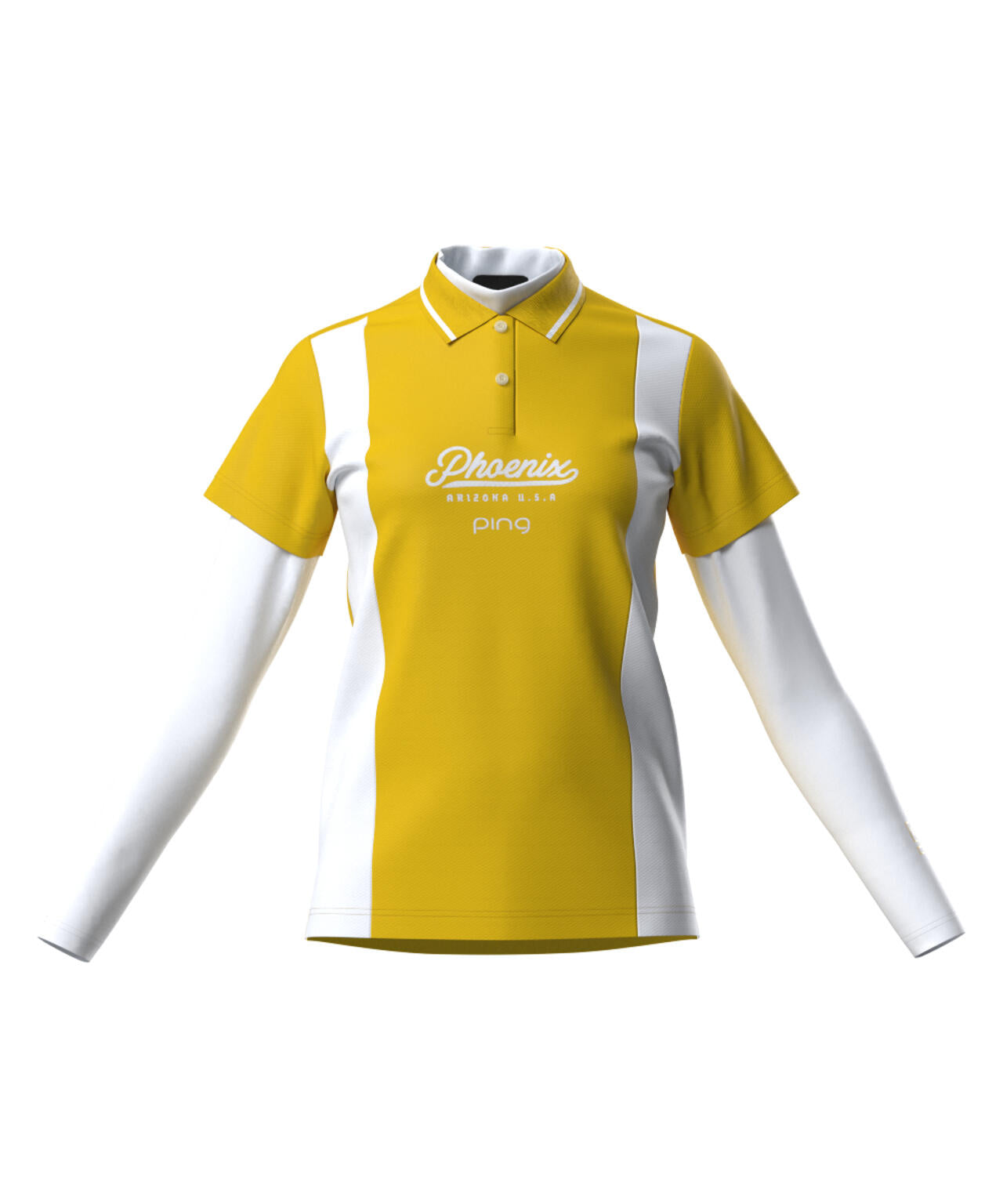 【PING APPAREL】鬼カノコ レイヤードツインセット ＜LADIES LINE＞ (LADIES)