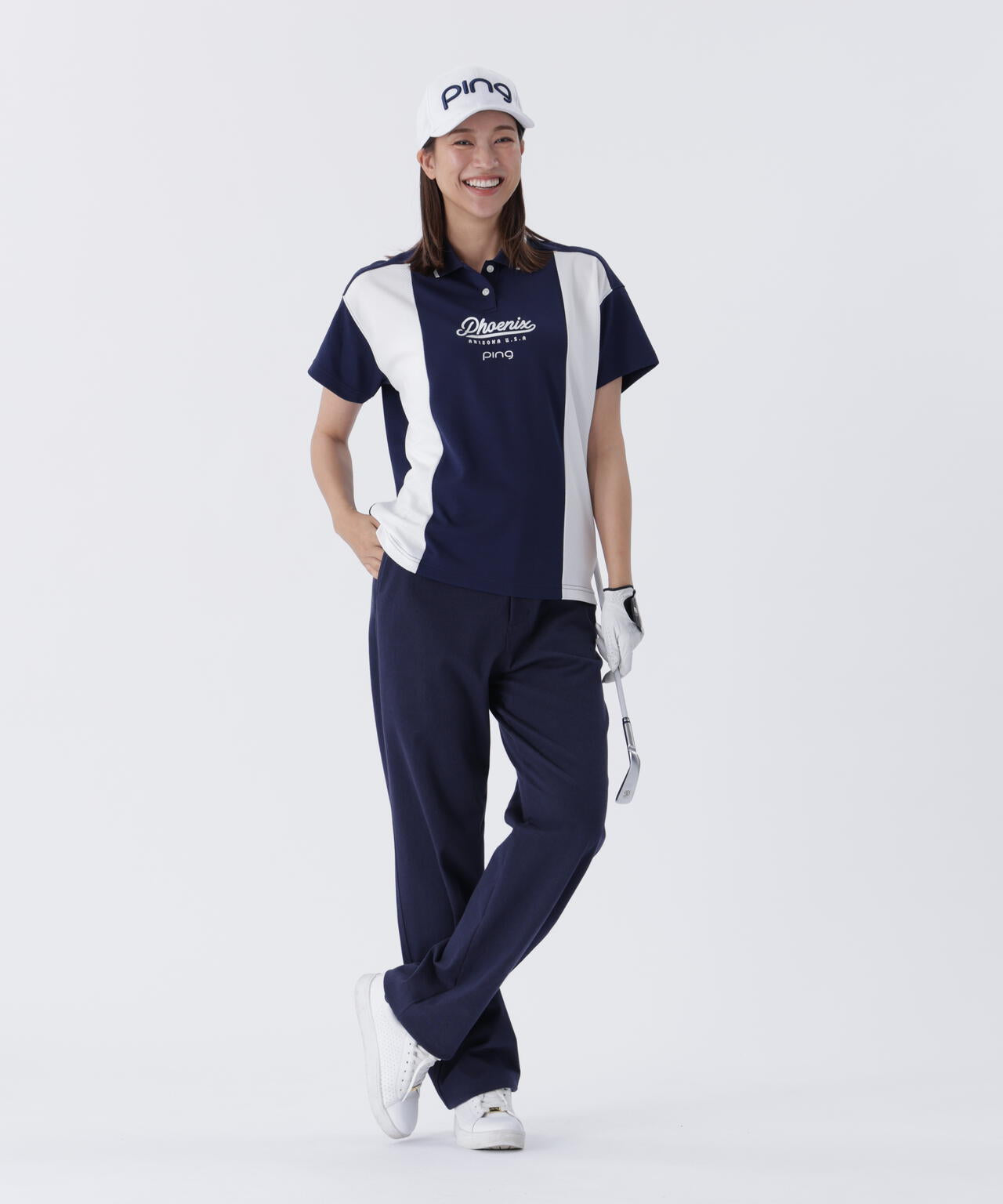【PING APPAREL】鬼カノコ レイヤードツインセット ＜LADIES LINE＞ (LADIES)