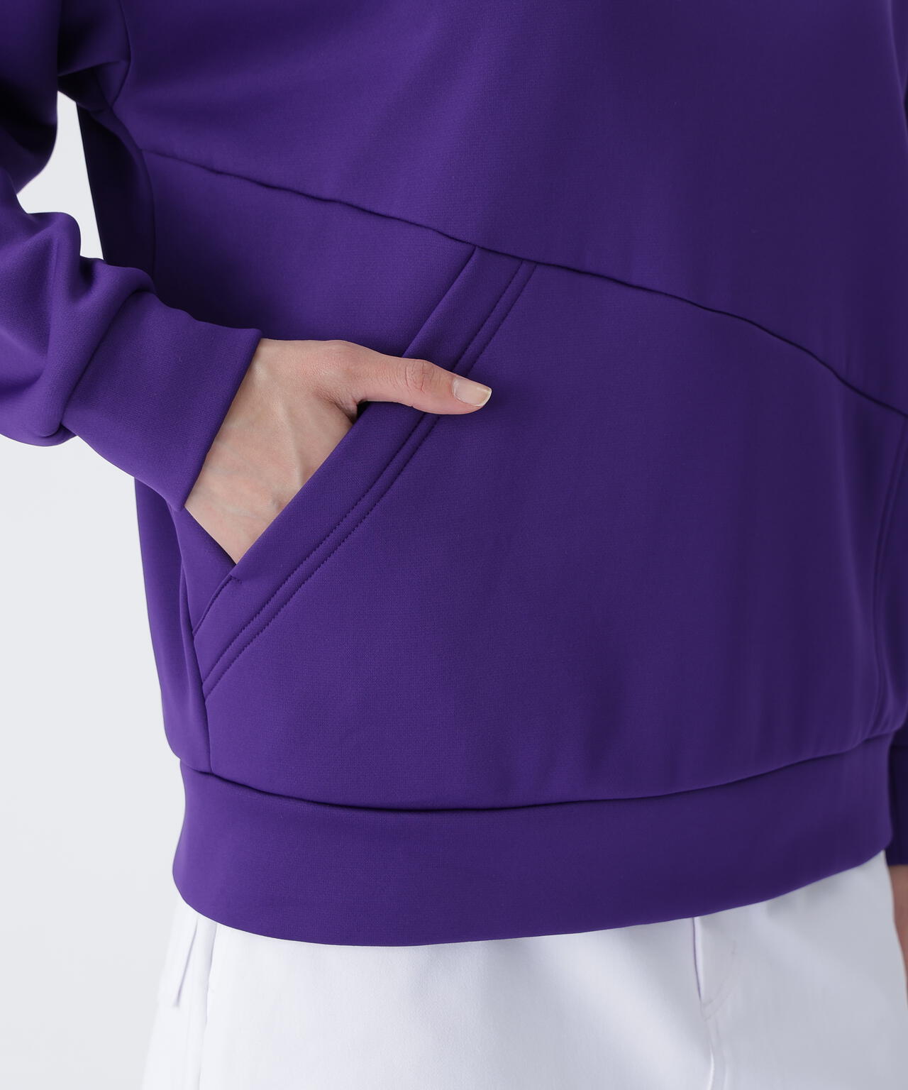 【PING APPAREL】全方向ストレッチアシンメトリーポケットカルイシフーディ ＜LAIDES LINE＞ (LADIES)