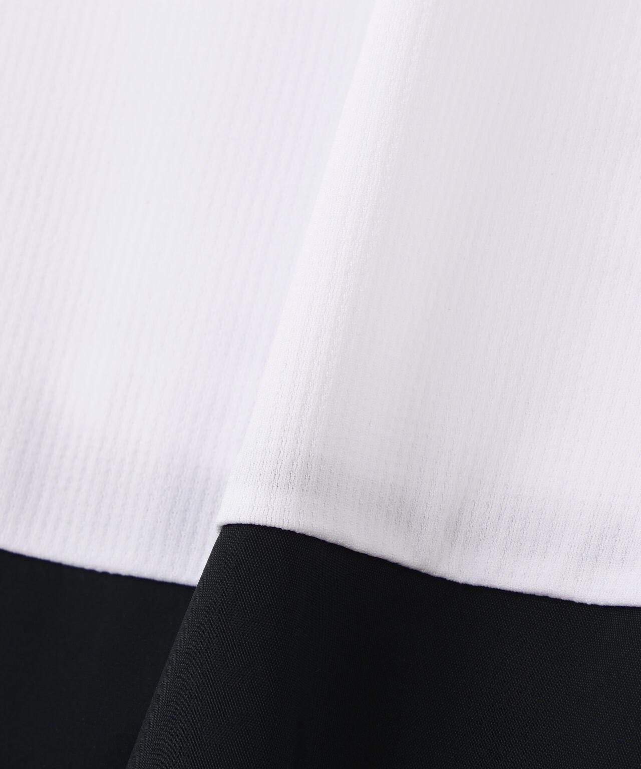 【PING APPAREL】EPIXミニワッフルバイカラー半袖ハイネックシャツ  ＜GOLD＞ (LADIES)