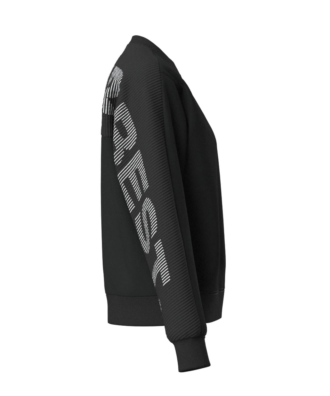 【PING APPAREL】ジャガードニット/カットソー リップルロゴクルーネックニット ＜GOLD＞ (LADIES)