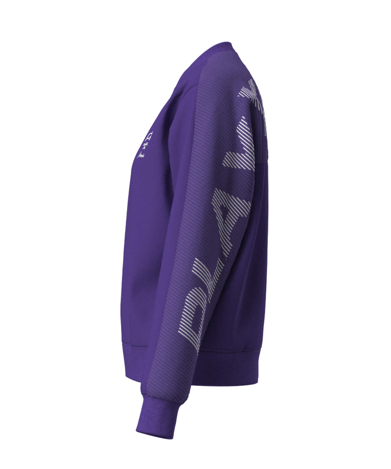 【PING APPAREL】ジャガードニット/カットソー リップルロゴクルーネックニット ＜GOLD＞ (LADIES)