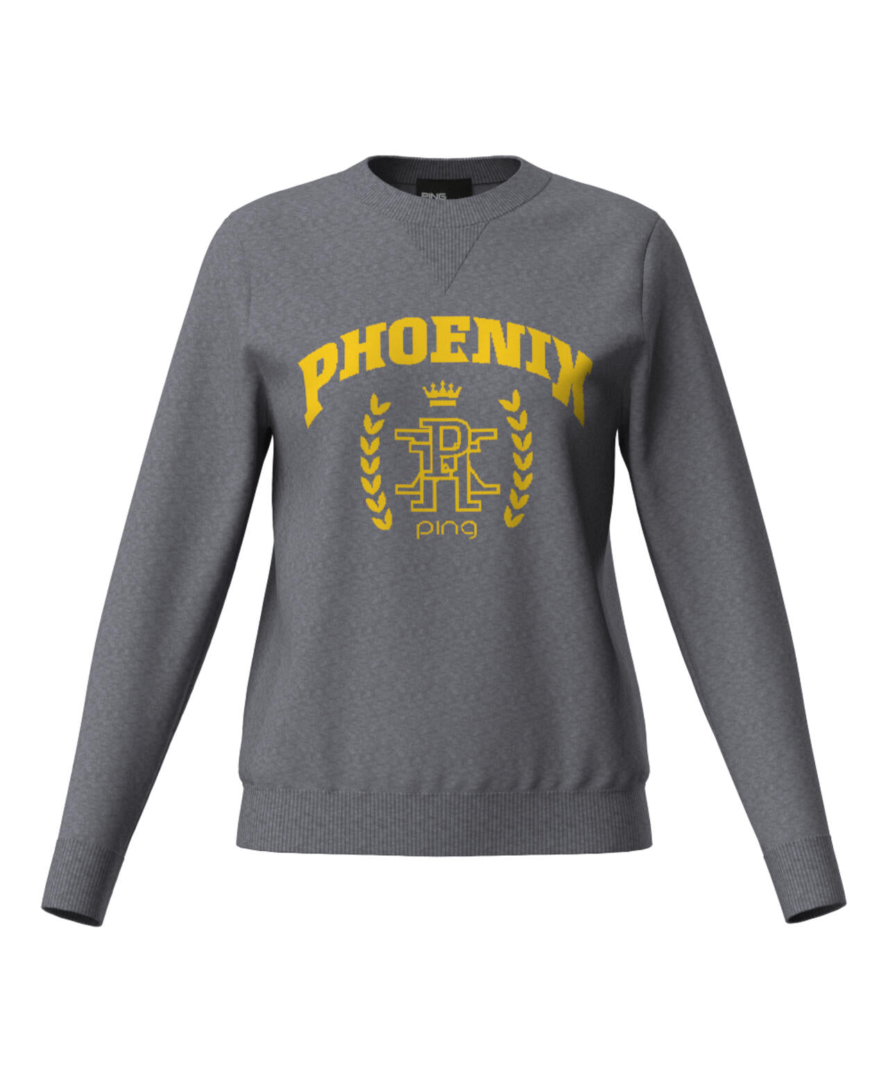 【PING APPAREL】デニムライクニット/カノコ レイヤードツインニット ＜LADIES LINE＞ (LADIES)