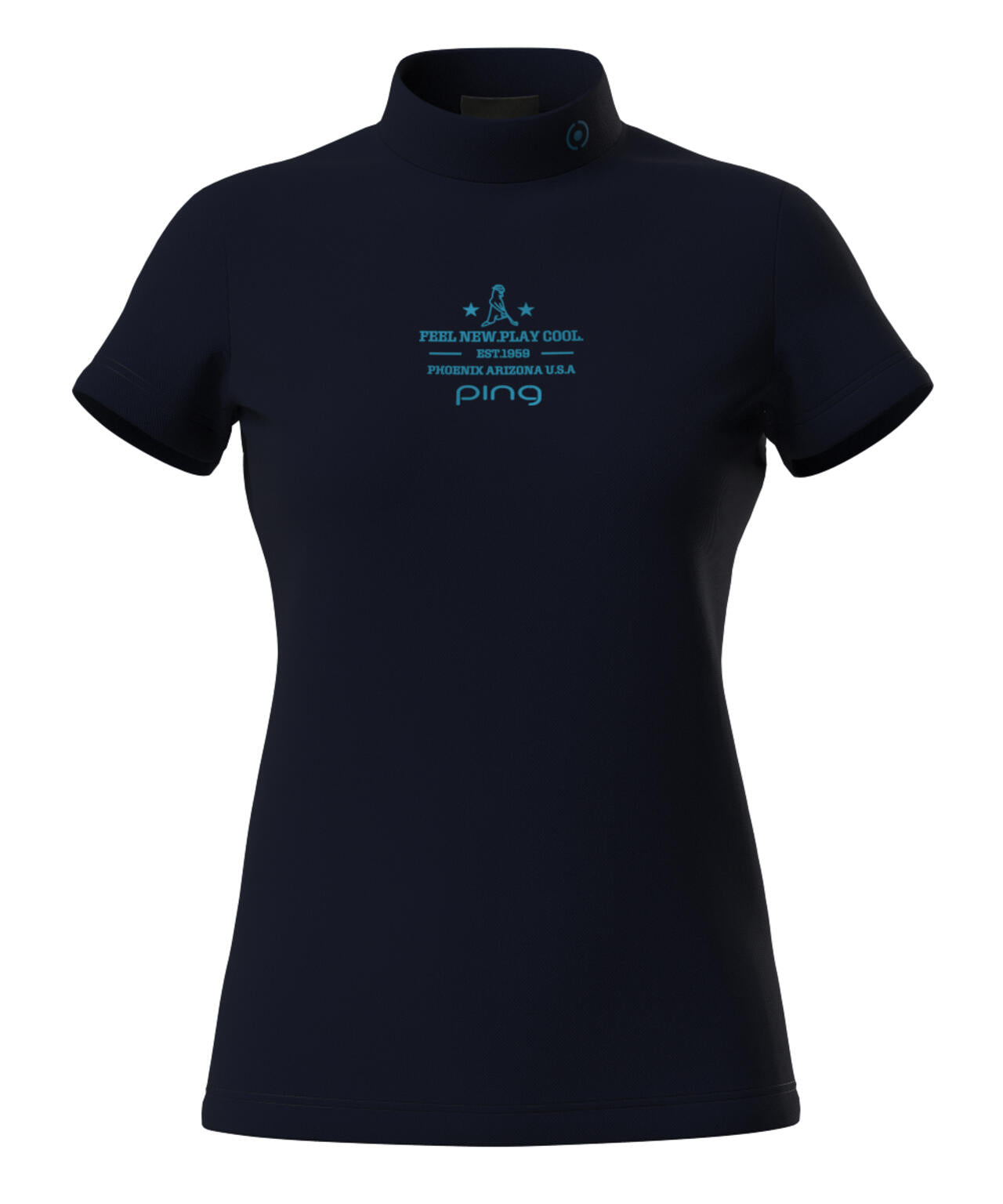 【PING APPAREL】デニムライクニット/カノコ レイヤードツインニット ＜LADIES LINE＞ (LADIES)