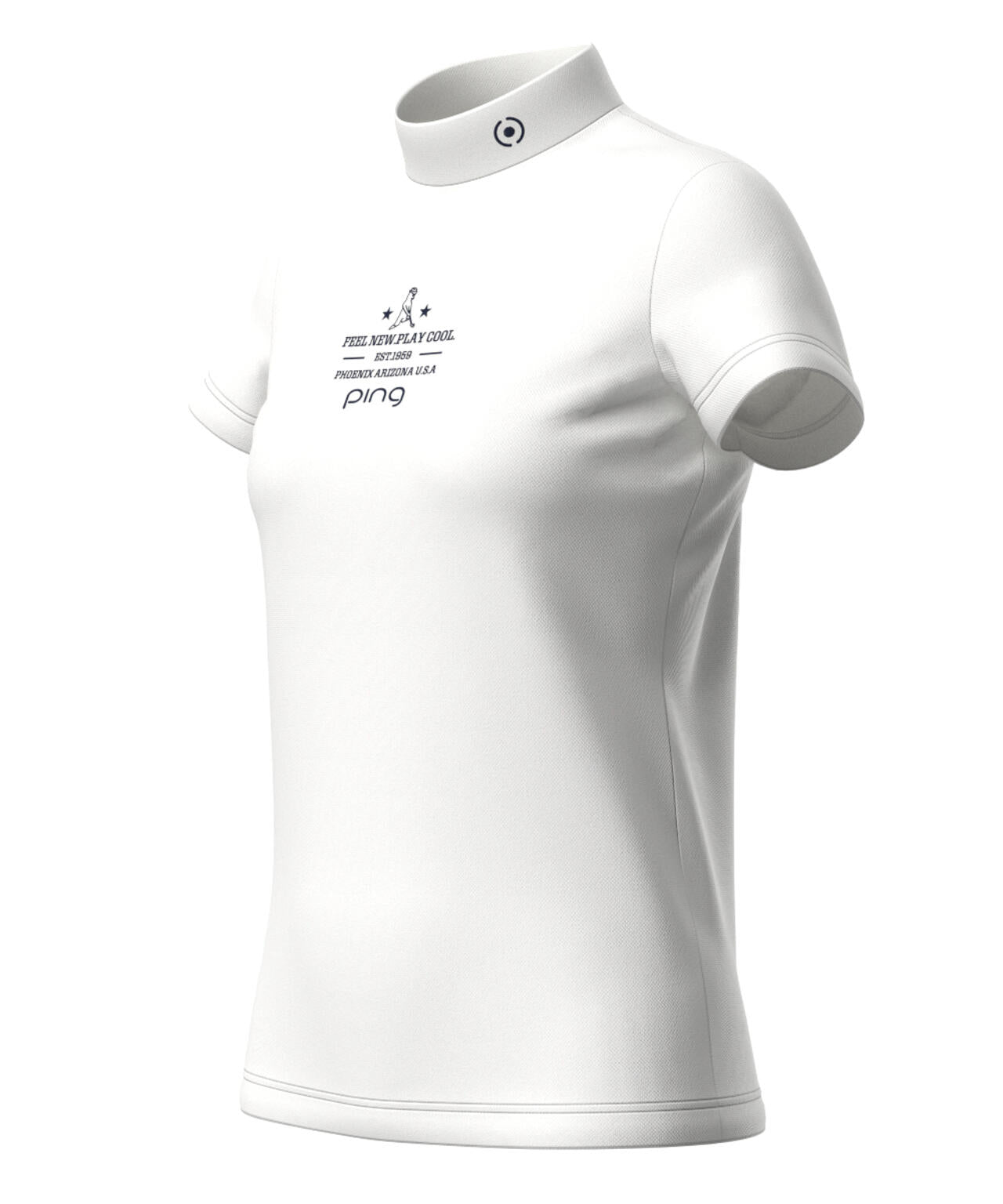 【PING APPAREL】デニムライクニット/カノコ レイヤードツインニット ＜LADIES LINE＞ (LADIES)