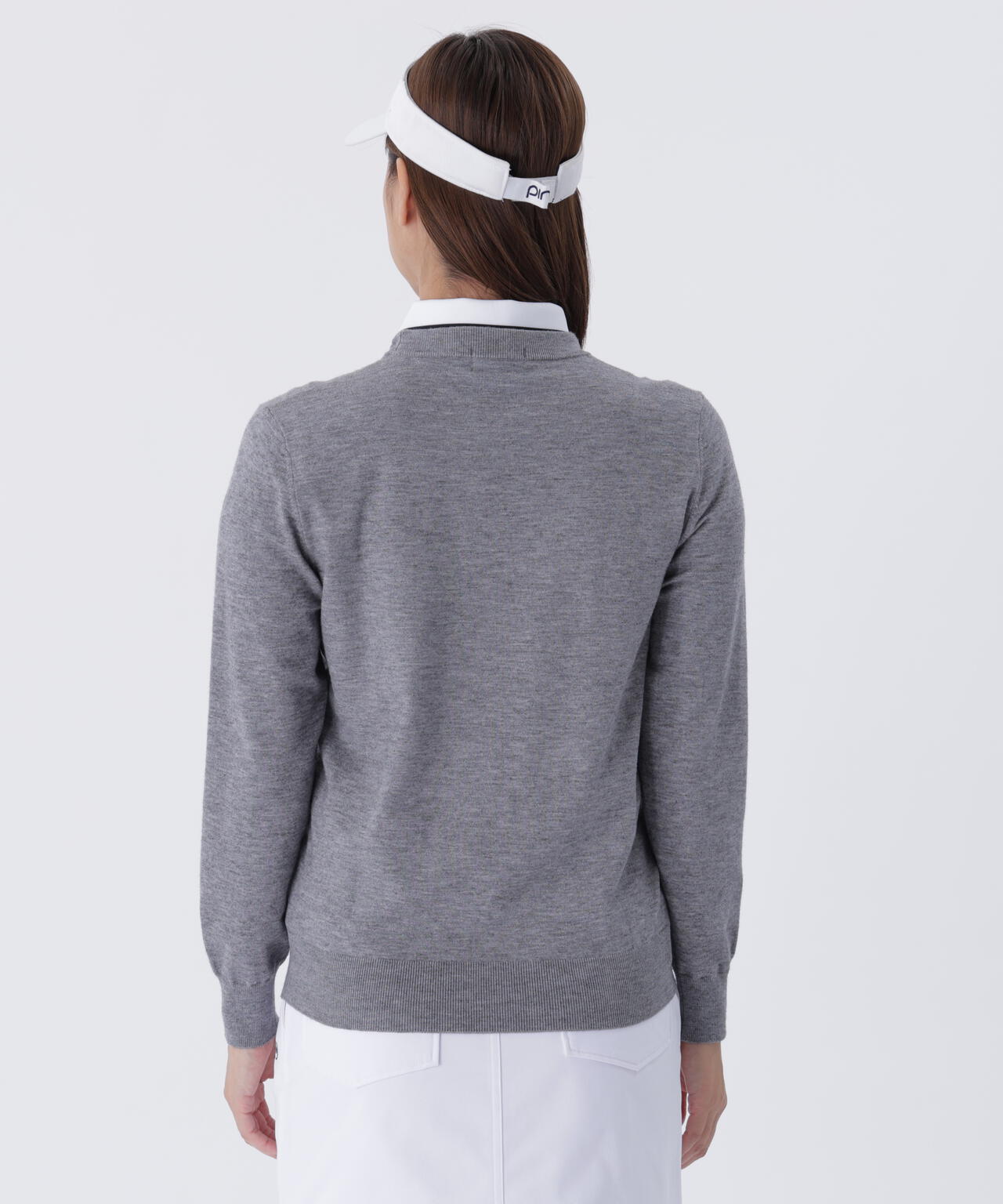 【PING APPAREL】Mr.PINGジャカードクルーネックニットプルオーバー ＜LADIES LINE＞ (LADIES)