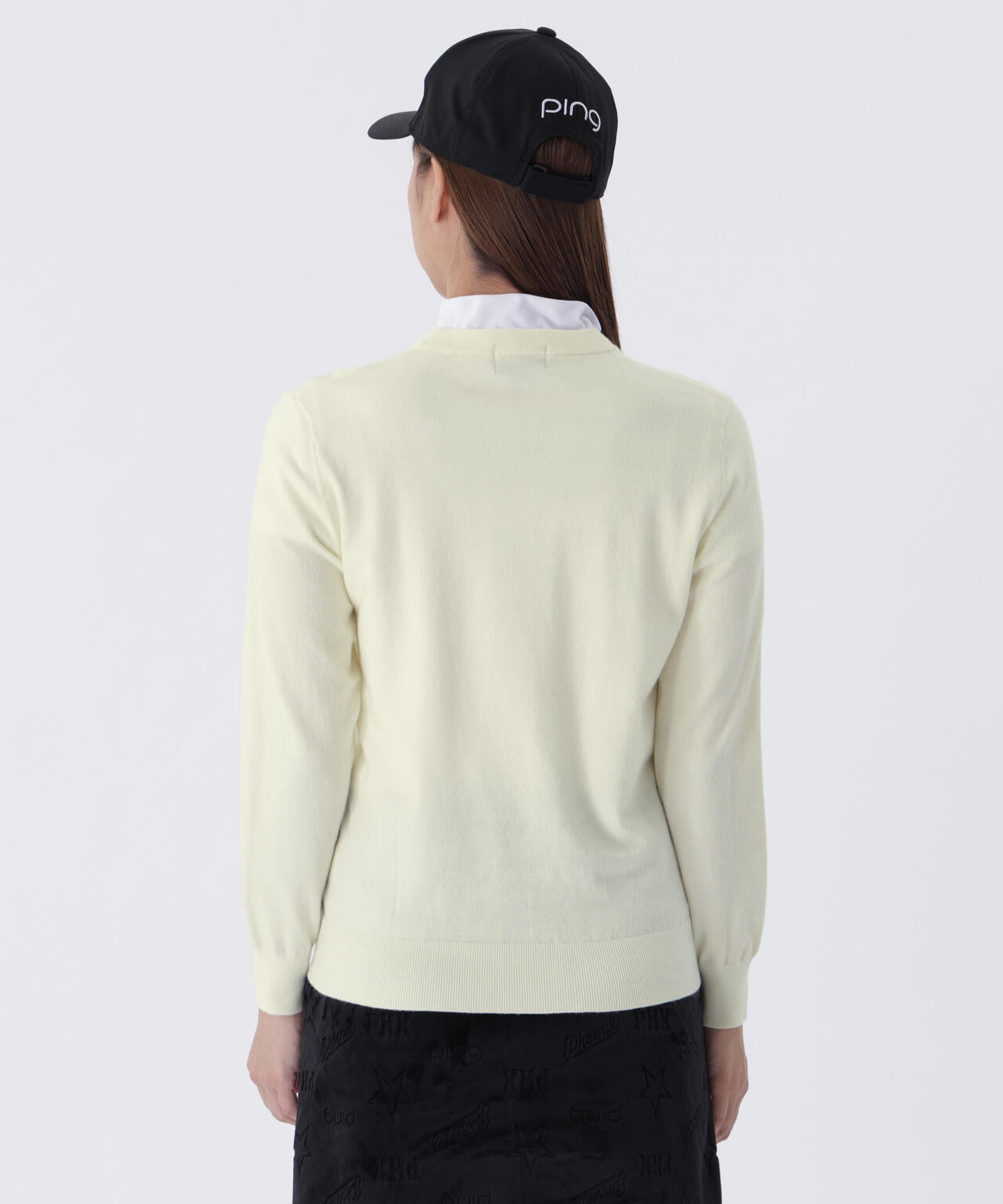 PING APPAREL】Mr.PINGジャカードクルーネックニットプル