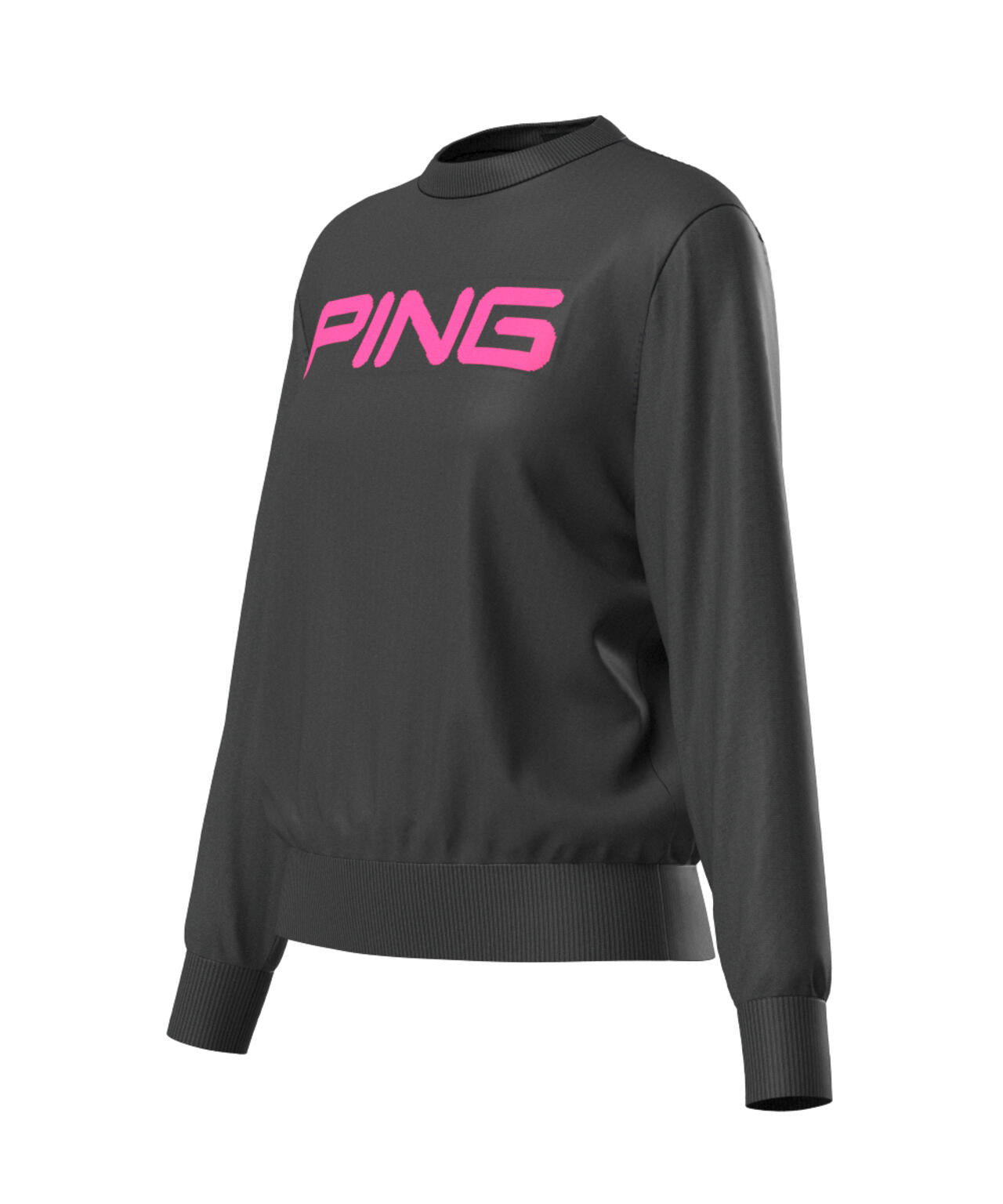 【PING APPAREL】10カラークルーネックニットプルオーバー ＜LADIES LINE＞ (LADIES)