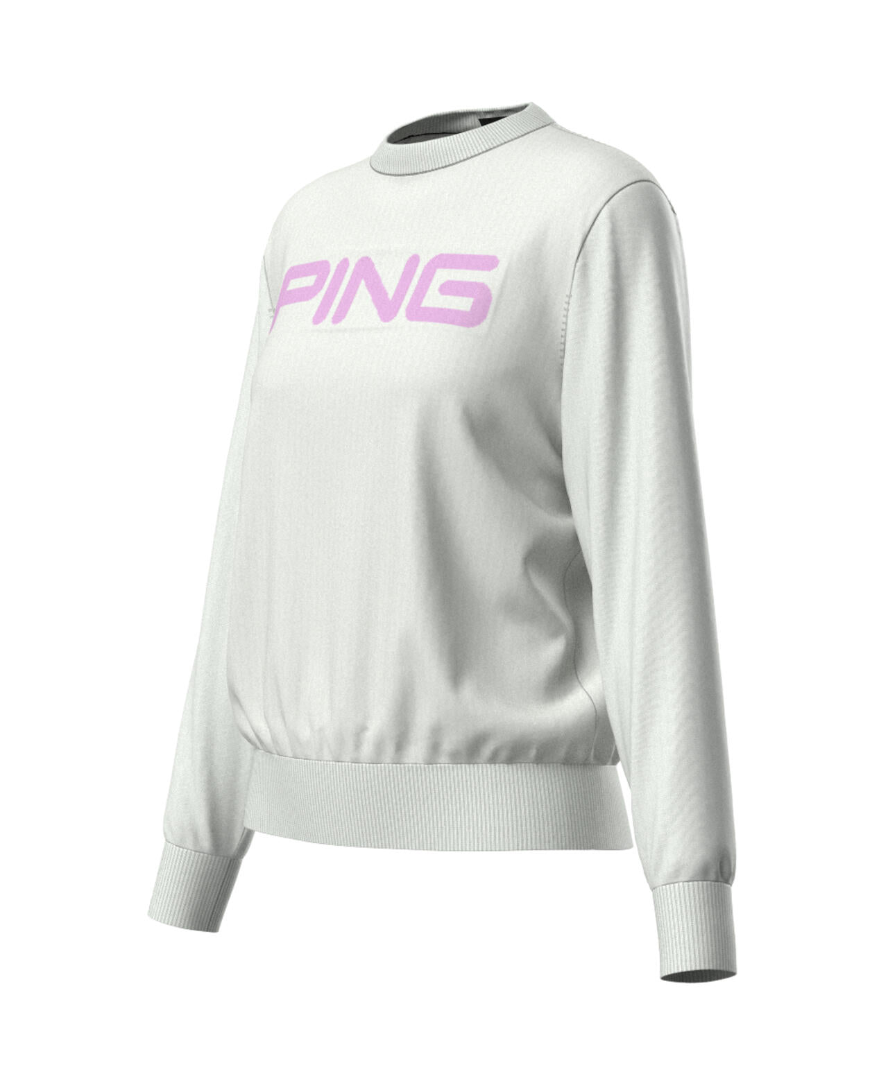 【PING APPAREL】10カラークルーネックニットプルオーバー ＜LADIES LINE＞ (LADIES)