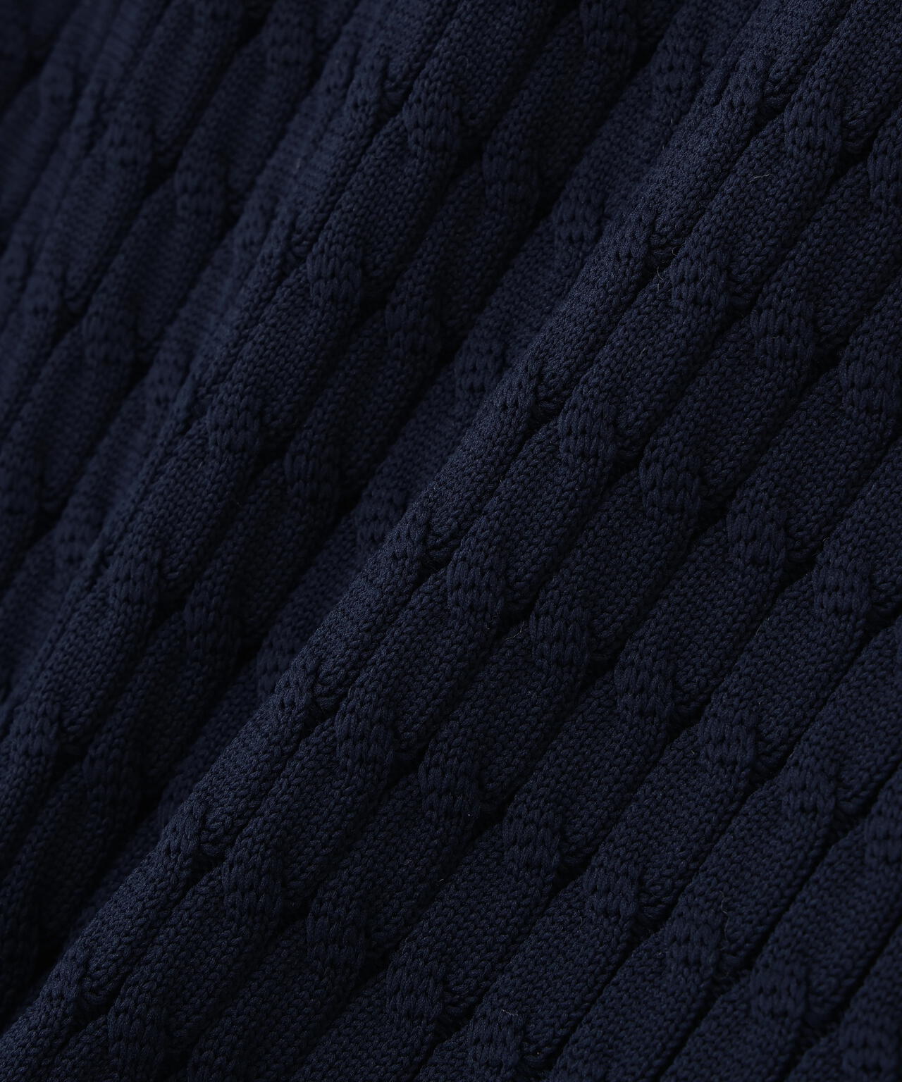 【PING APPAREL】ケーブル半袖ポロニット ＜GOLD＞ (LADIES)