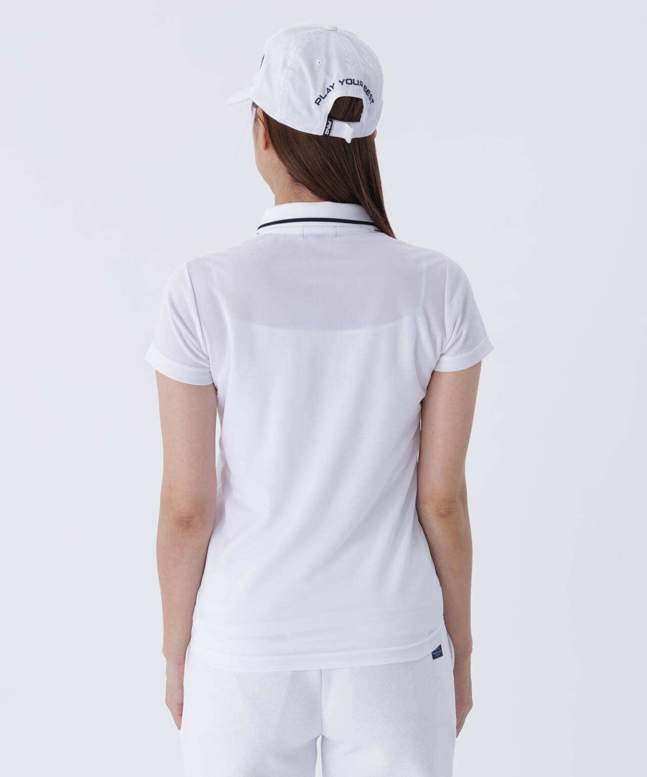 【PING APPAREL】デニムライクニット/カノコ レイヤードツインニット ＜LADIES LINE＞ (LADIES)