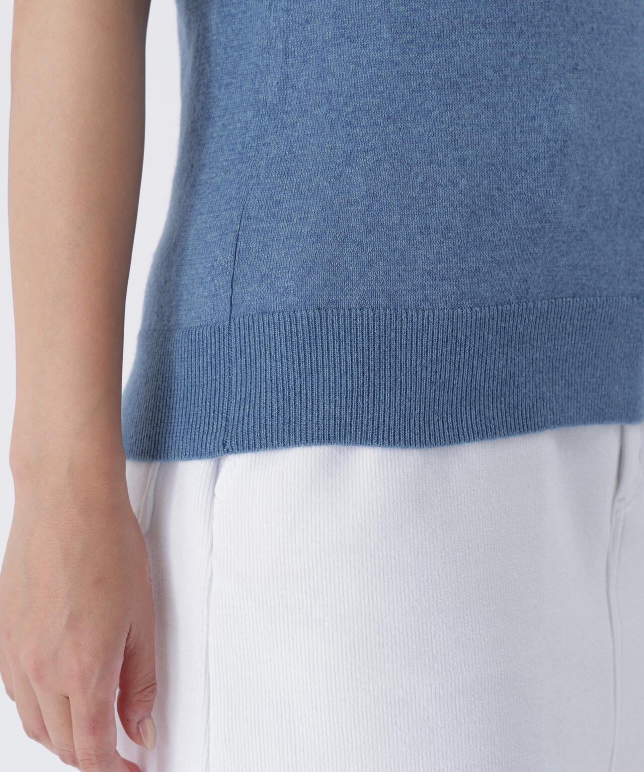 【PING APPAREL】デニムライクニット/カノコ レイヤードツインニット ＜LADIES LINE＞ (LADIES)