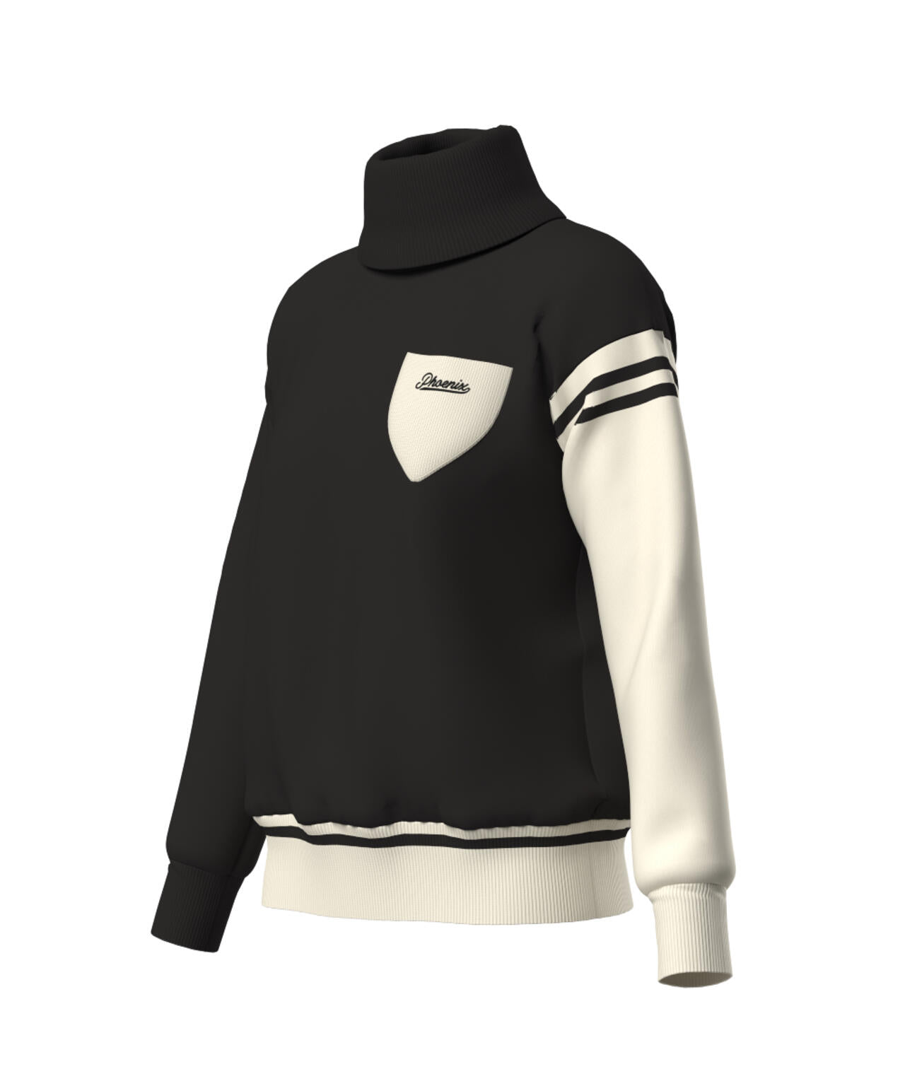 PING APPAREL】オフタートルバイカラーニット ＜LADIES LINE＞ (LADIES