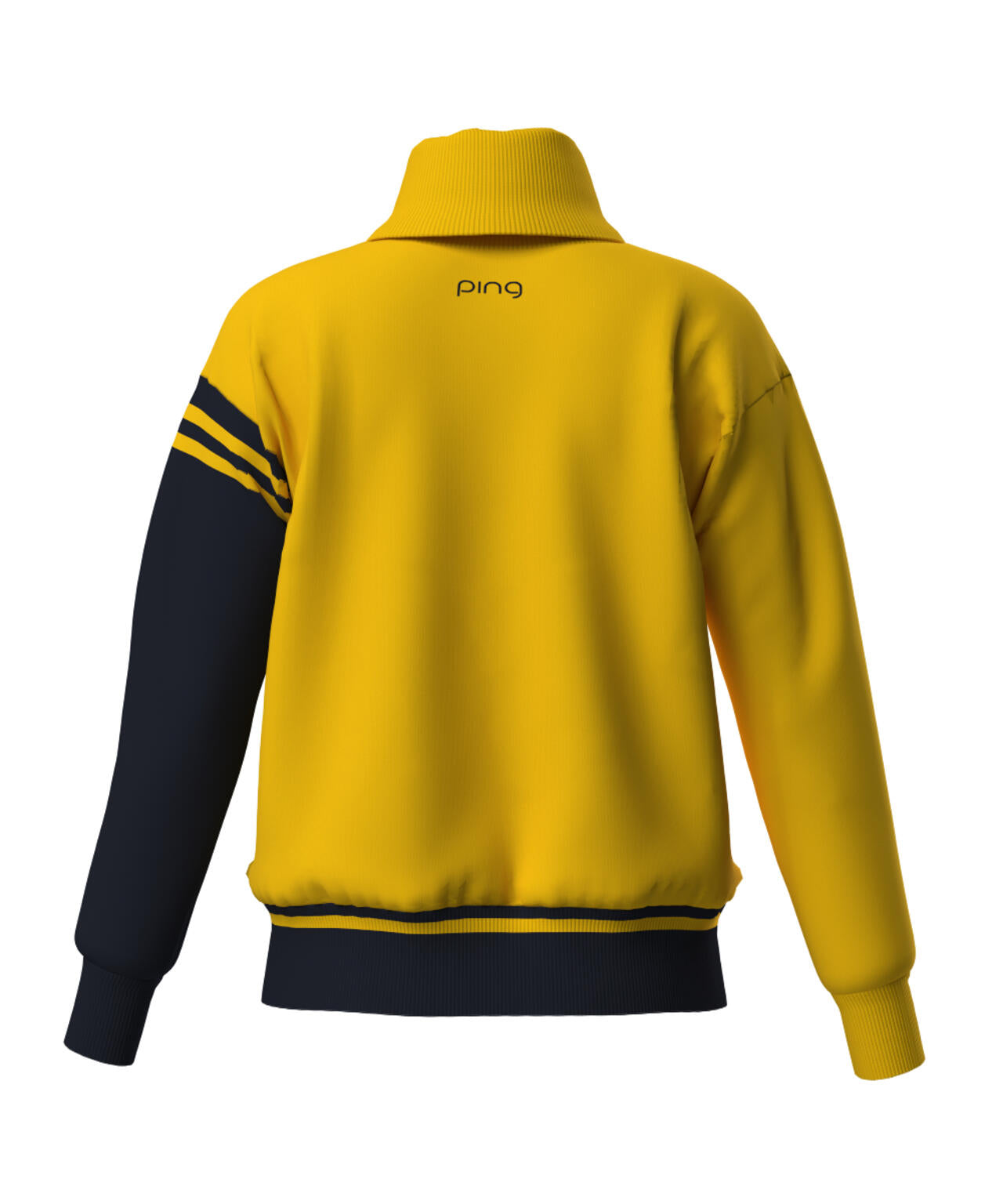 PING イエロー ハイネック セーター LL PING APPAREL】ツインレイヤードアウター ＜GOLD＞ (LADIES) | PING