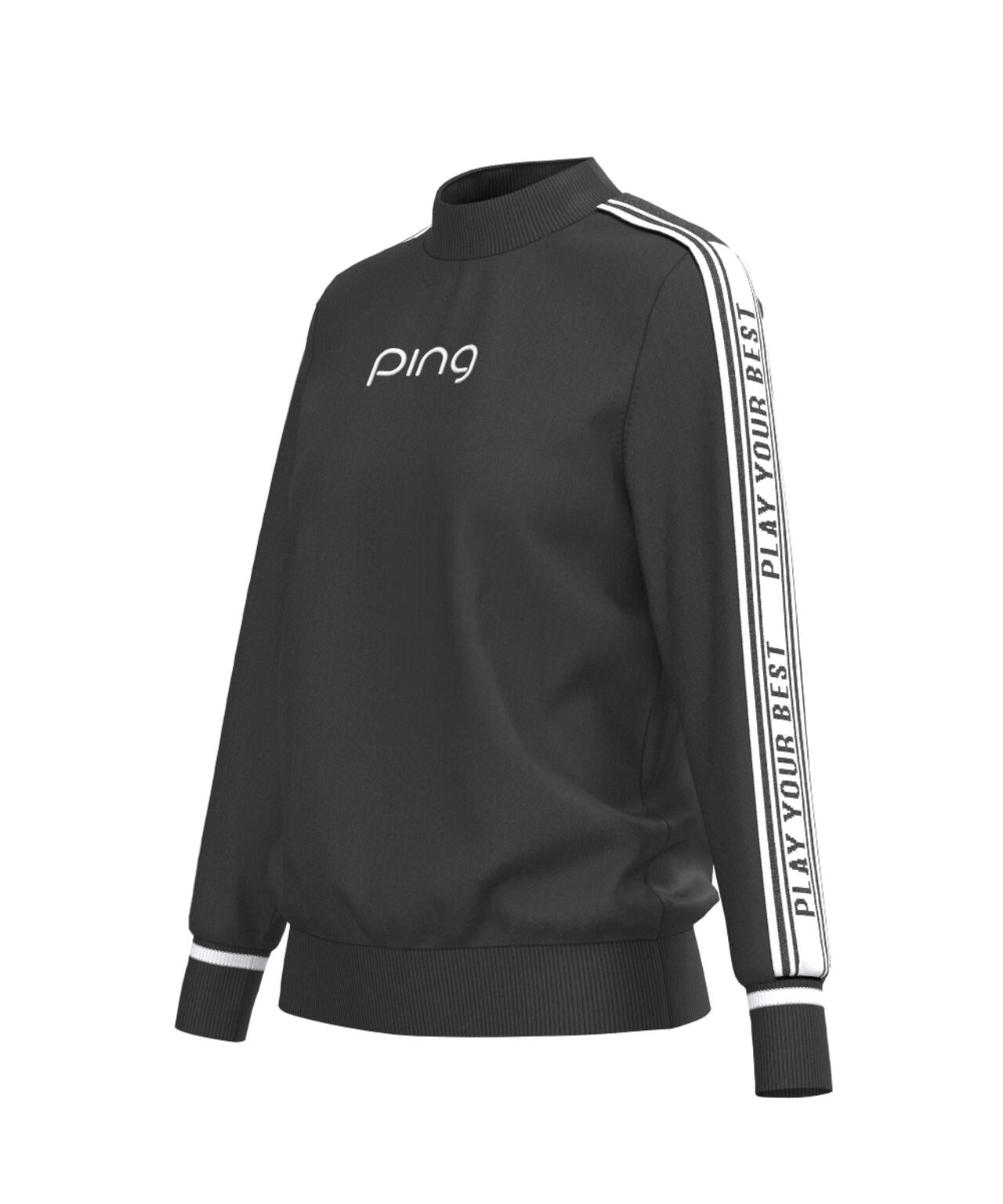 【PING APPAREL】ロゴジャカードハイネックニット ＜LADIES LINE＞ (LADIES)