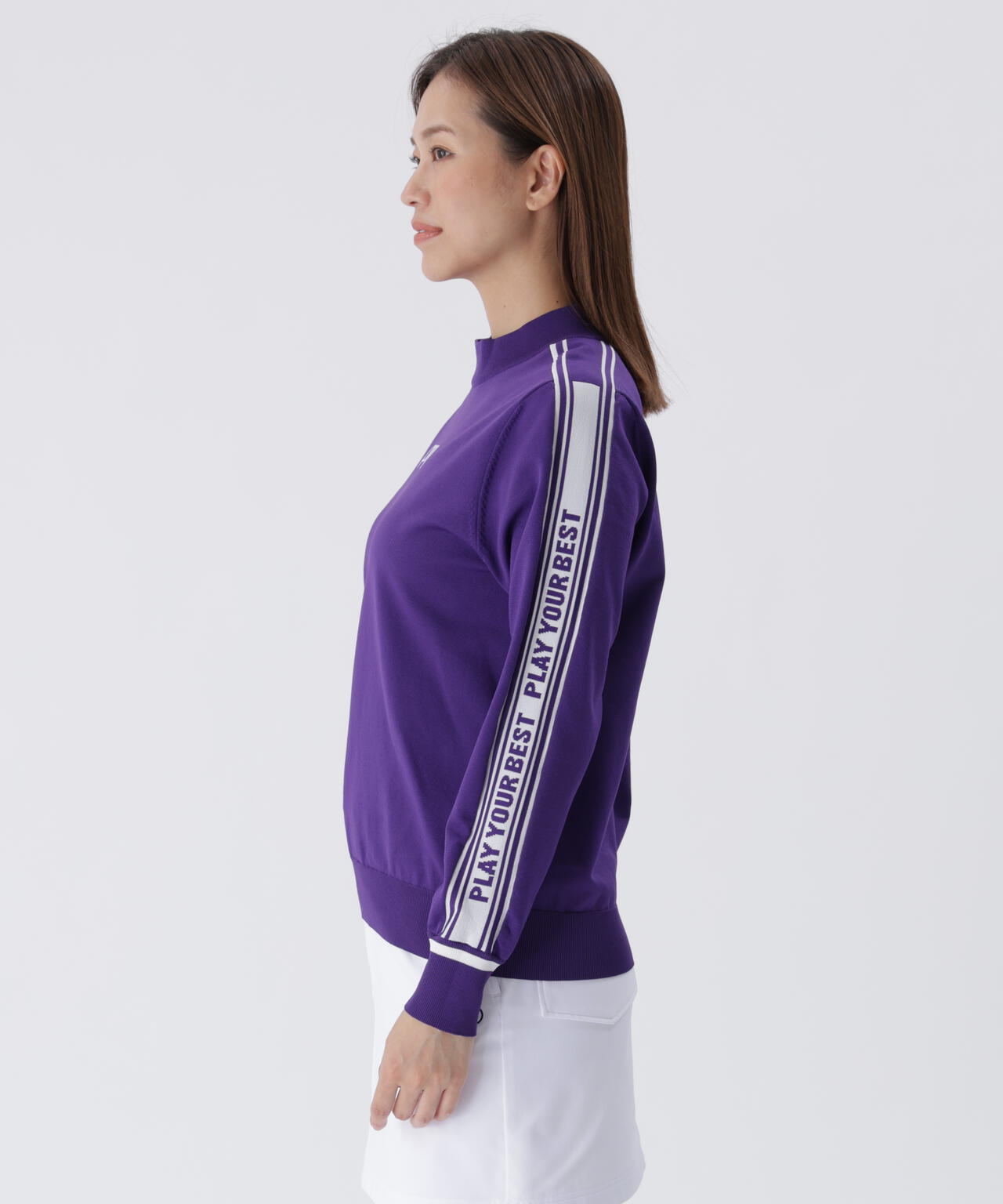 【PING APPAREL】ロゴジャカードハイネックニット ＜LADIES LINE＞ (LADIES)