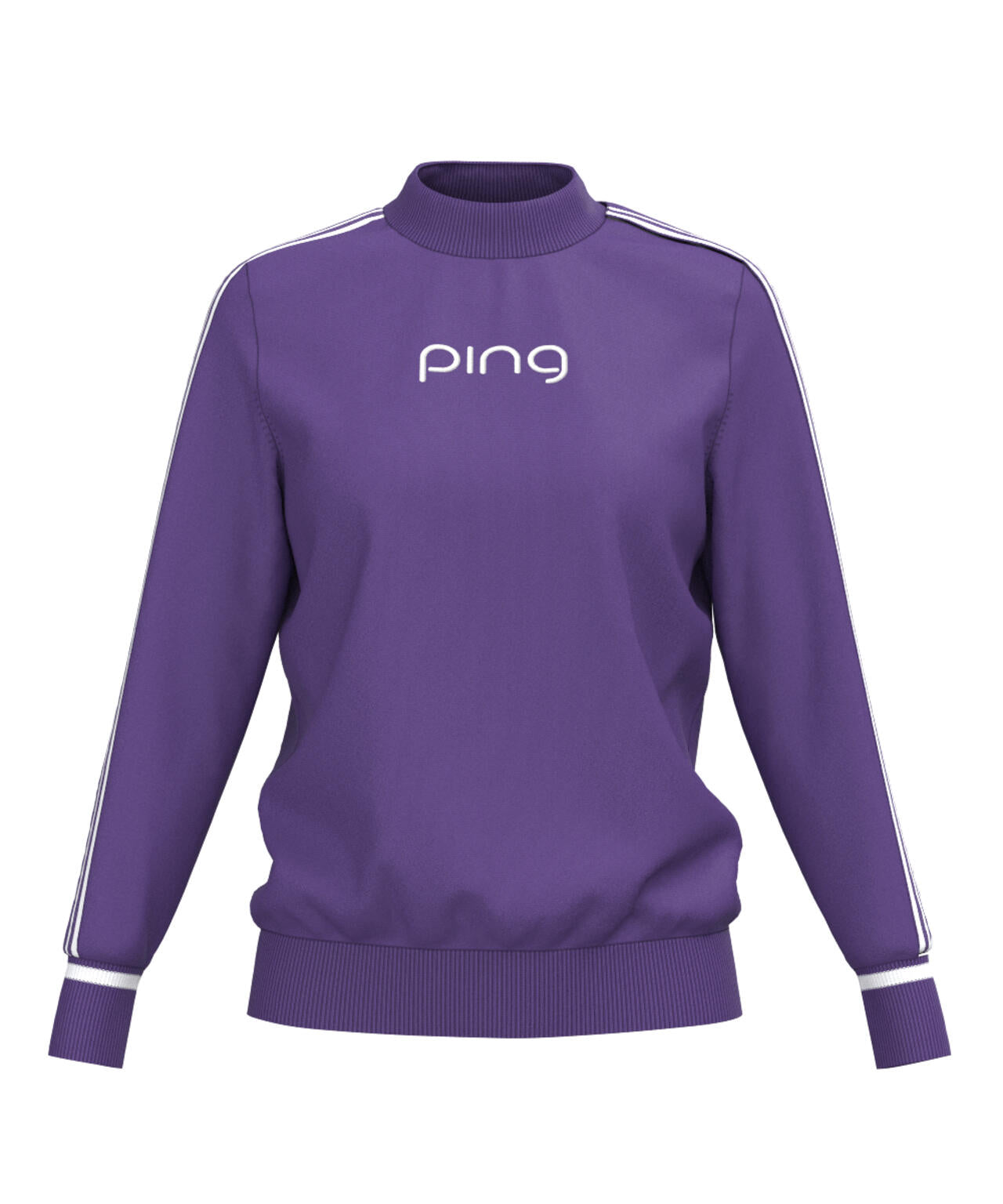 【PING APPAREL】ロゴジャカードハイネックニット ＜LADIES LINE＞ (LADIES)