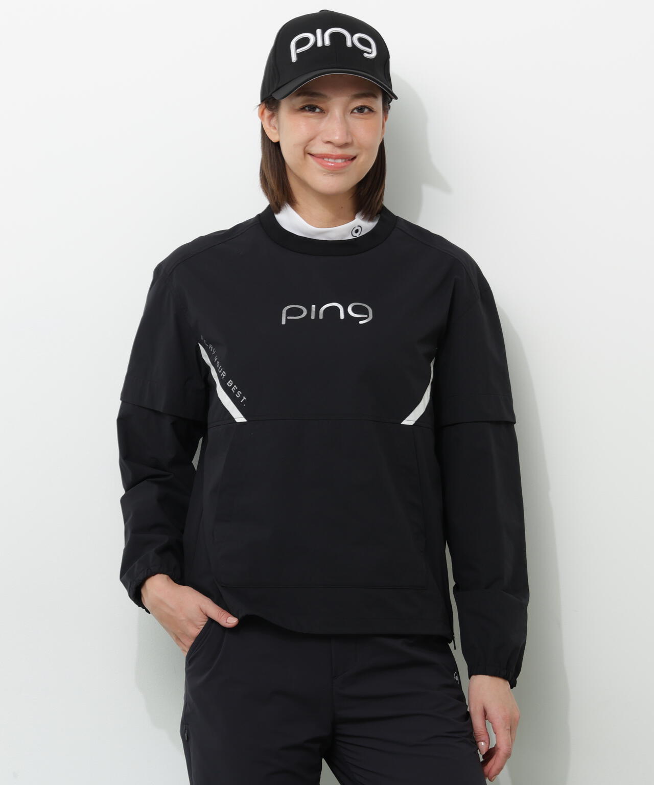 【PING APPAREL】リップストップ2WAYブルゾン ＜PERFORMANCE＞ (LADIES)