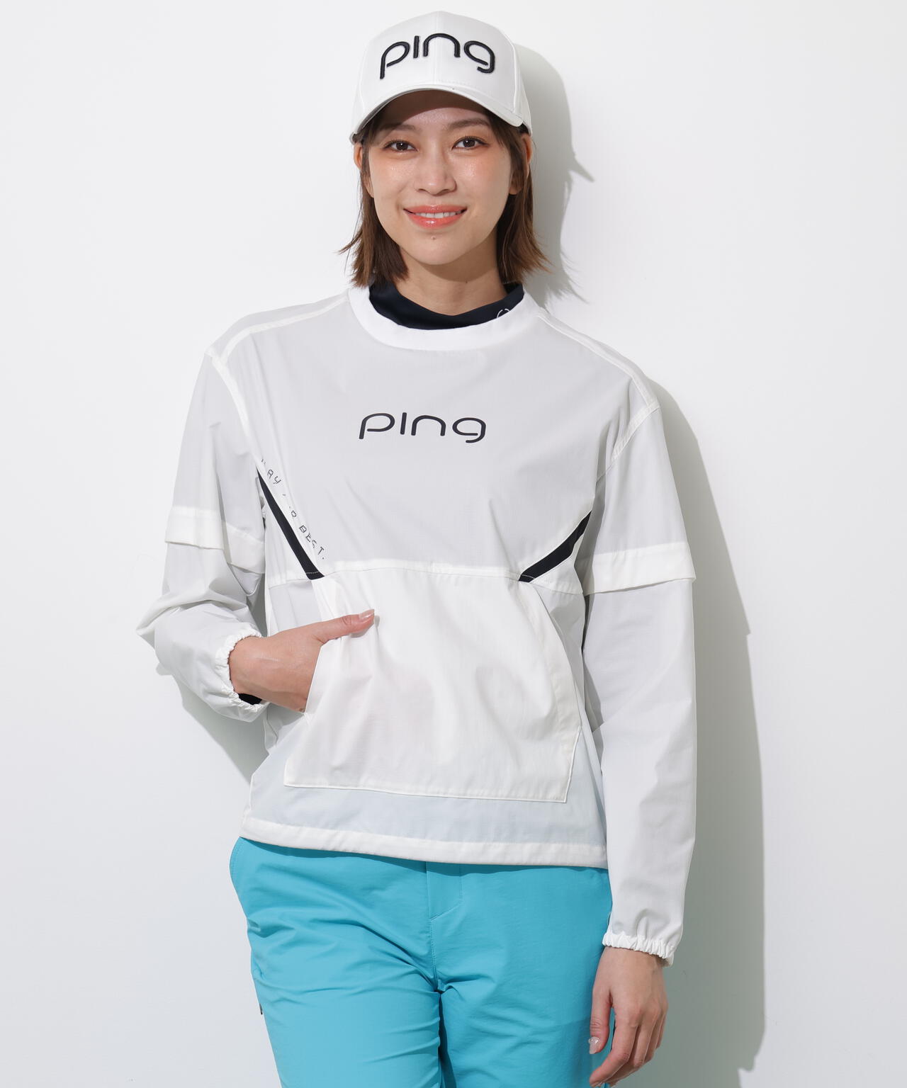 【PING APPAREL】リップストップ2WAYブルゾン ＜PERFORMANCE＞ (LADIES)