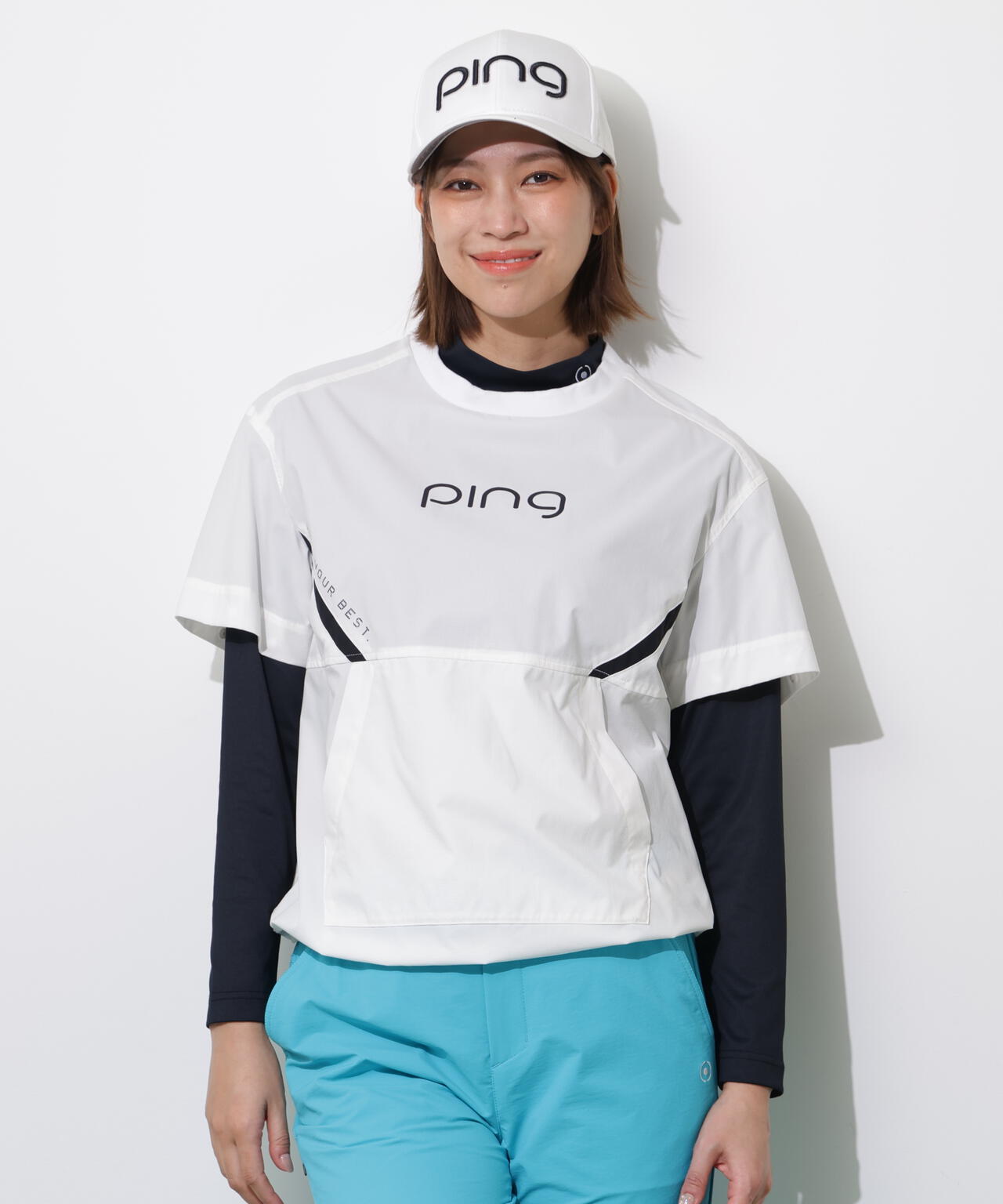 【PING APPAREL】リップストップ2WAYブルゾン ＜PERFORMANCE＞ (LADIES)