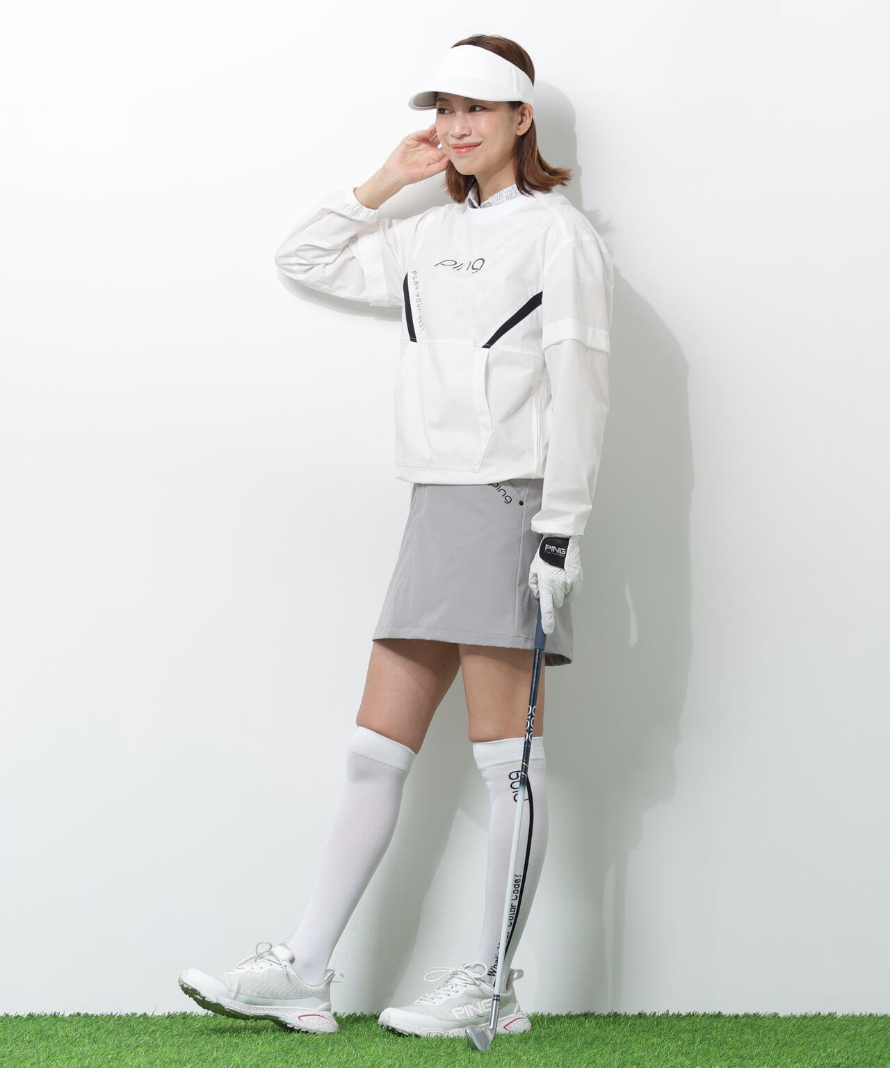 【PING APPAREL】リップストップ2WAYブルゾン ＜PERFORMANCE＞ (LADIES)