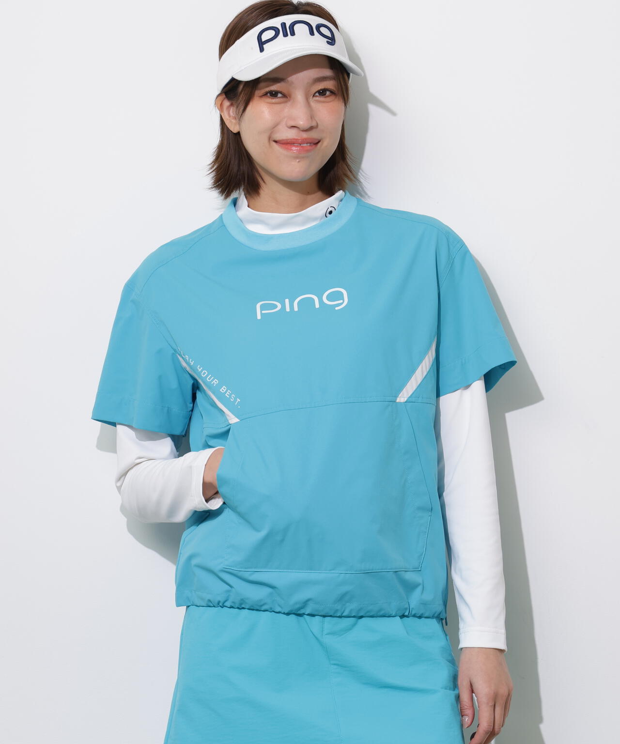 PING APPAREL】リップストップ2WAYブルゾン ＜PERFORMANCE＞ (LADIES