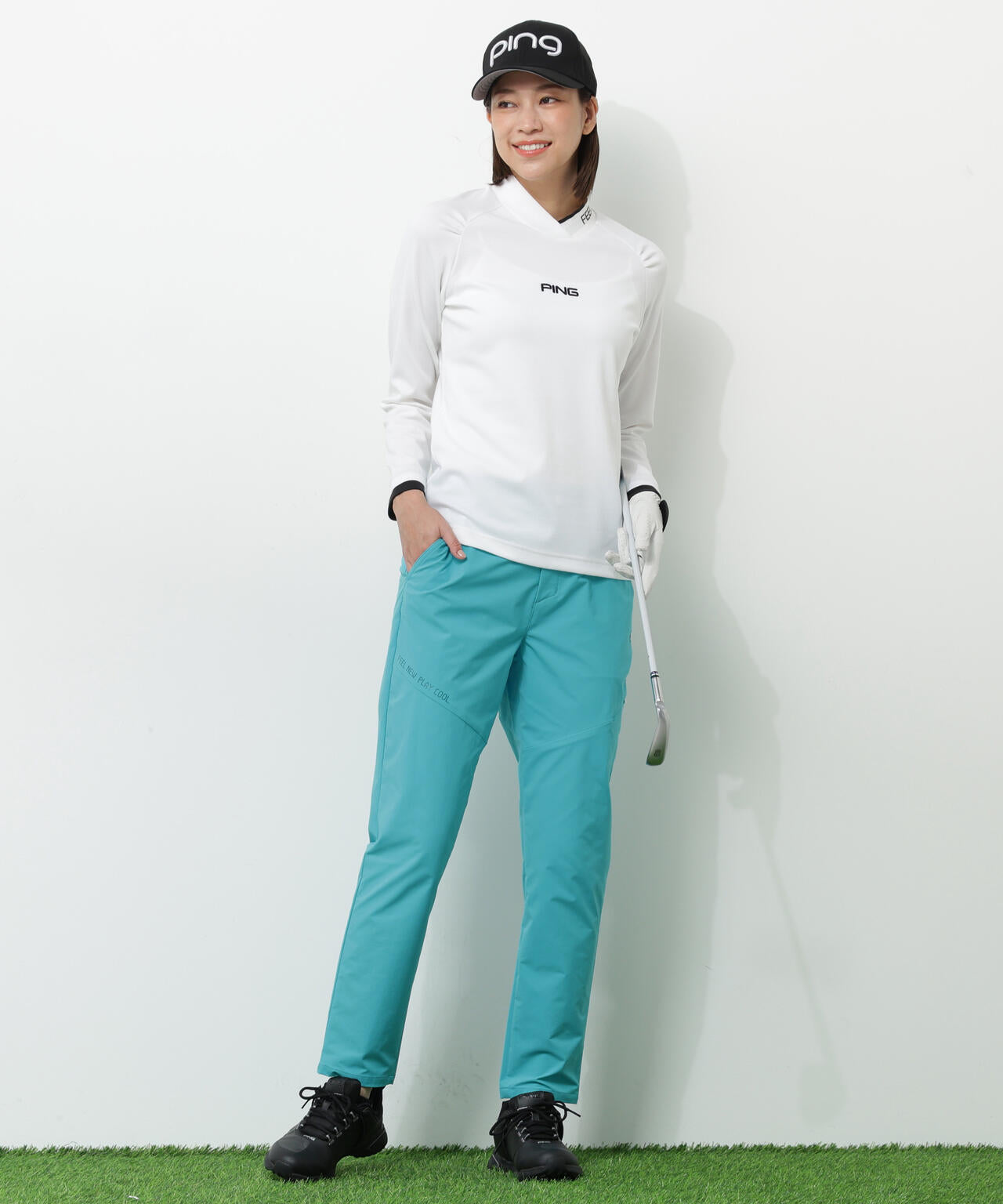 PING APPAREL】全方向ストレッチパーテックスリミテッドテーパード