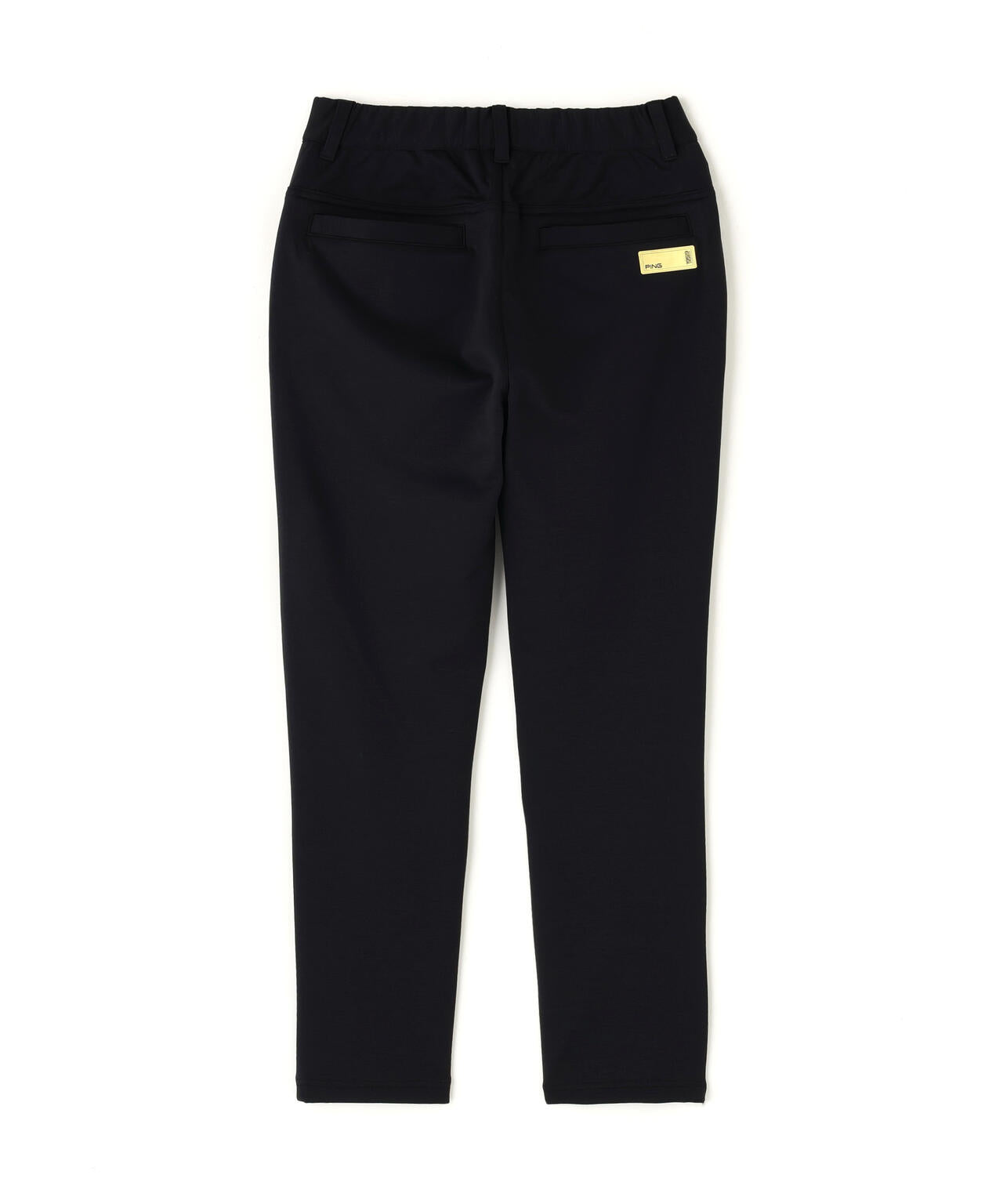 【PING APPAREL】全方向ストレッチ 接結裏メッシュスウェットテーパードパンツ ＜GOLD＞ (LADIES)