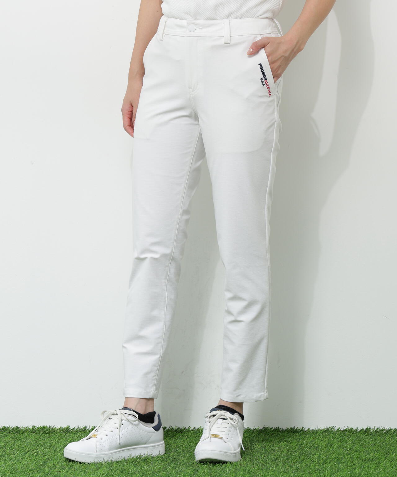 【PING APPAREL】全方向ストレッチツイルテーパードパンツ ＜NATIVE＞ (LADIES)