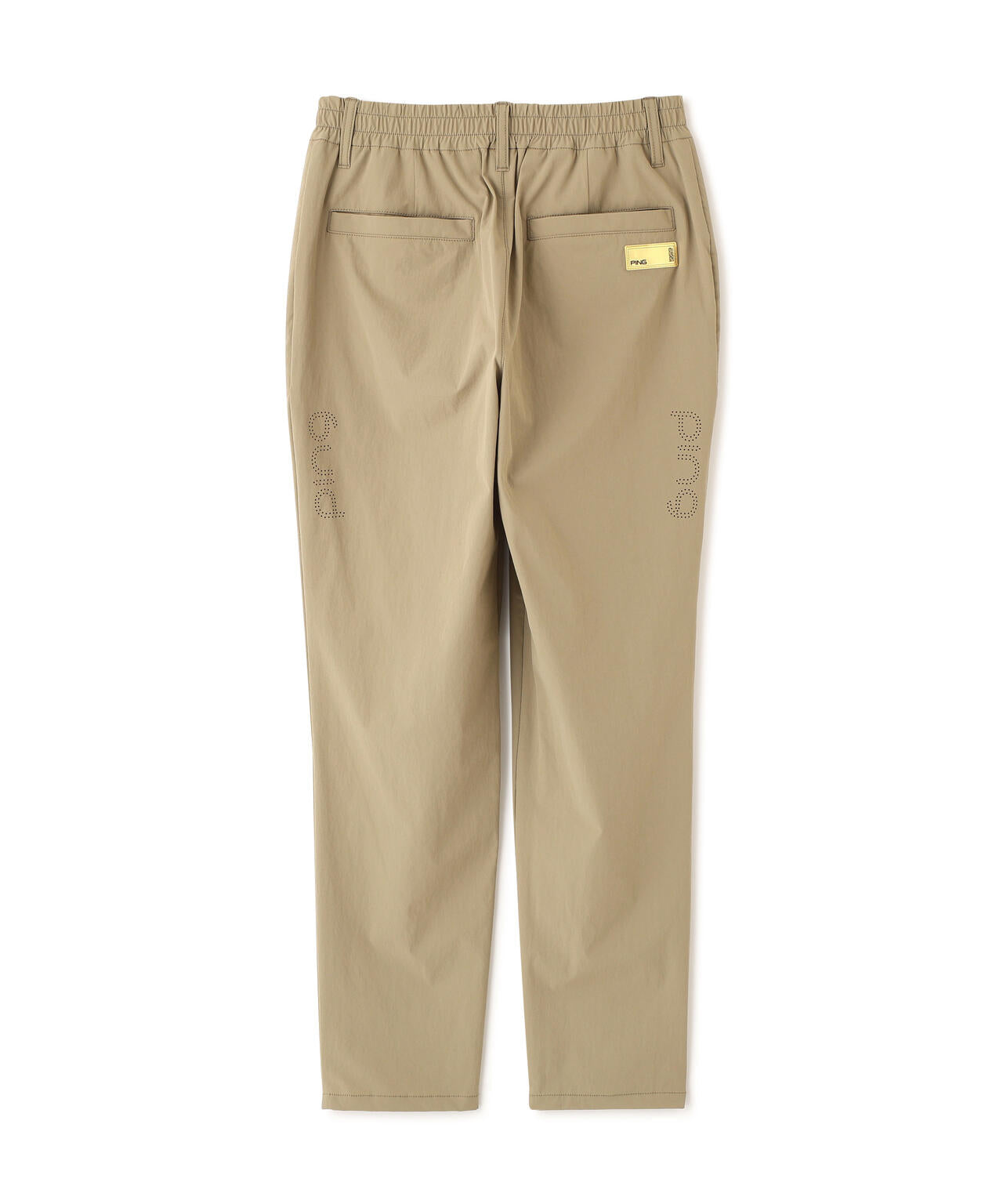 PING APPAREL】ストレッチ冷感テーパードパンツ ＜GOLD＞ (LADIES