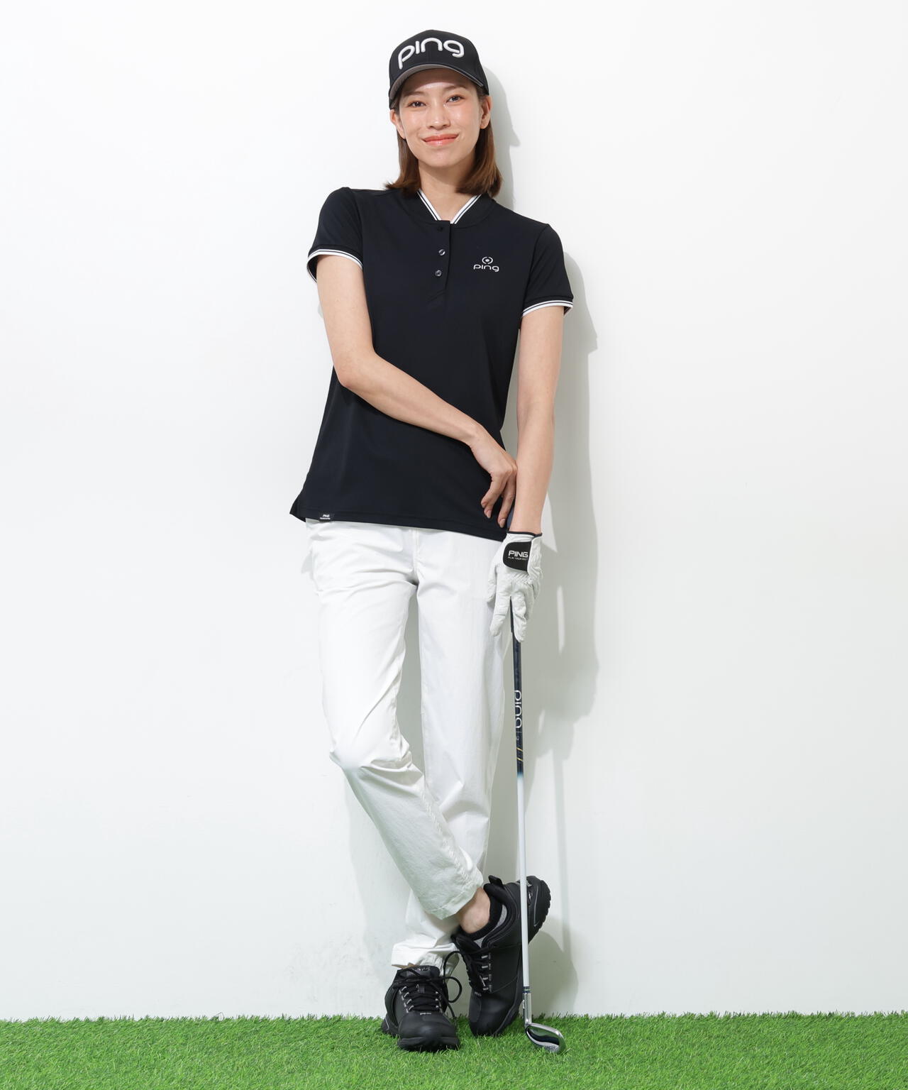 PING APPAREL】全方向ストレッチ冷感テーパードパンツ ＜PERFORMANCE