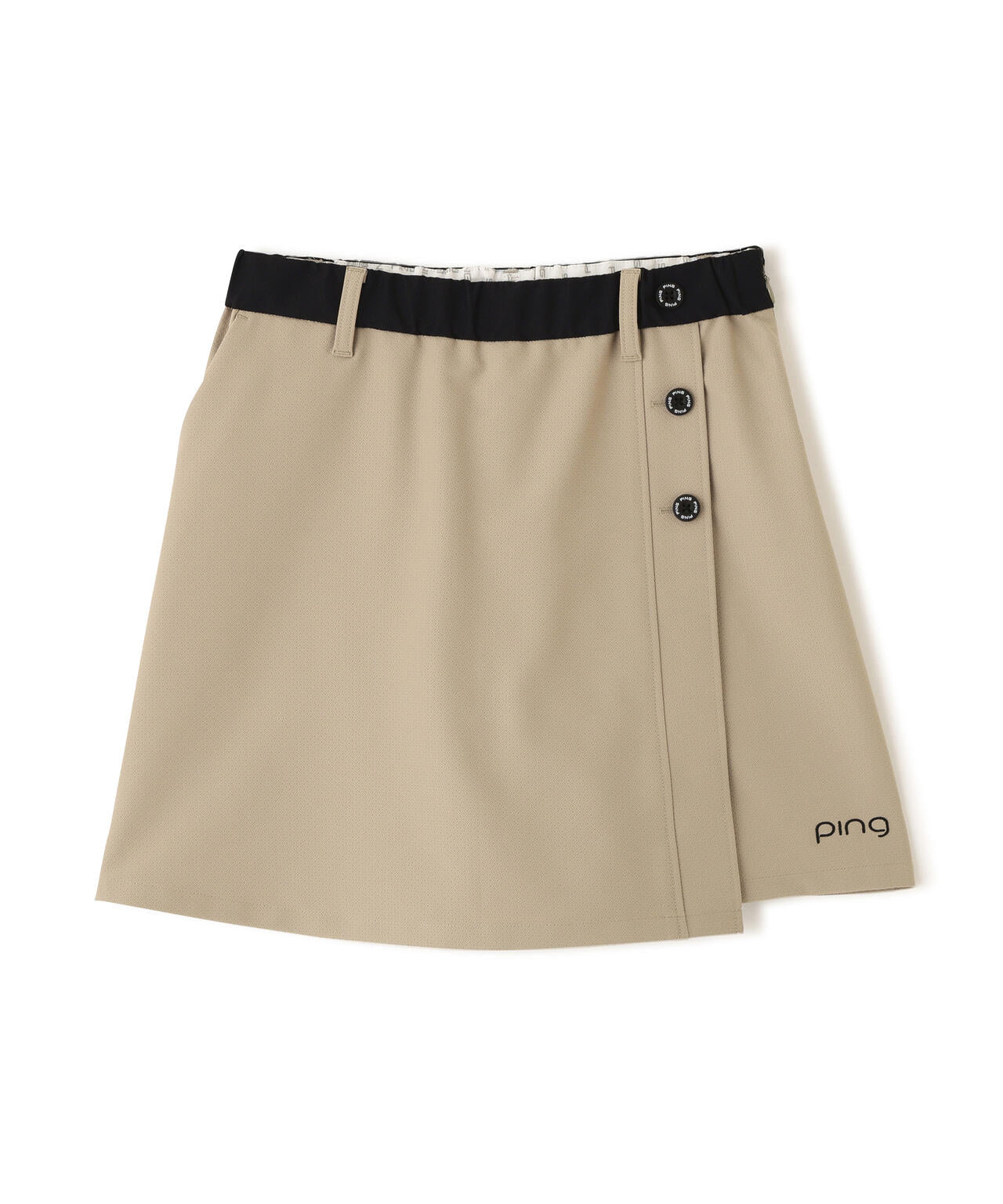 【PING APPAREL】ストレッチドビーショートパンツ ＜GOLD＞ (LADIES)
