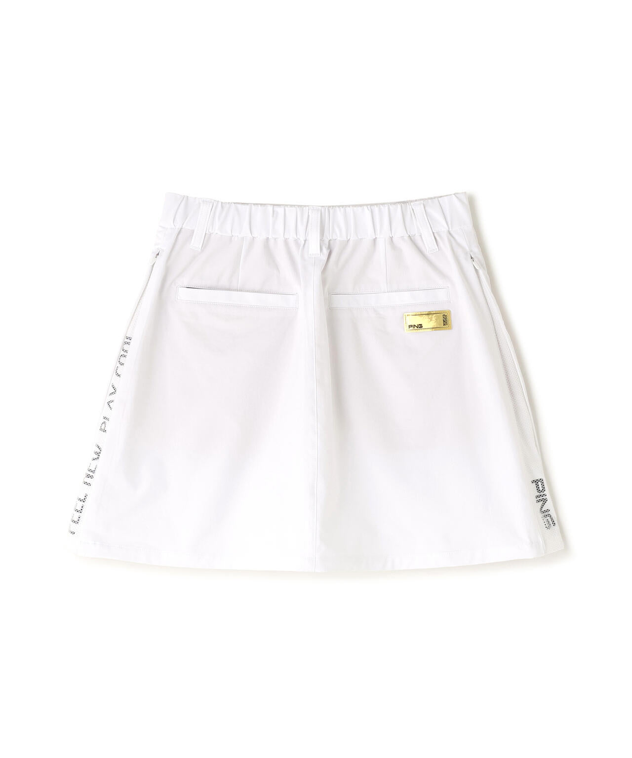 【PING APPAREL】全方向ストレッチパーテックスリミテッドスカート ＜GOLD＞ (LADIES)