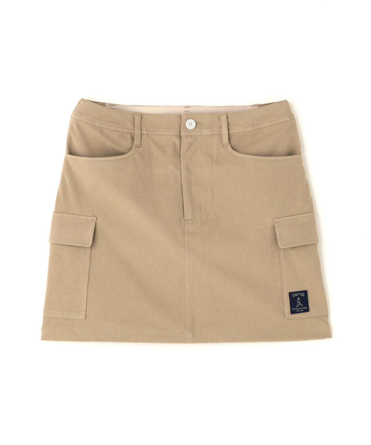 【PING APPAREL】全方向ストレッチニットツイル フィット&ストレッチサイドポケットスカート ＜NATIVE＞ (LADIES)