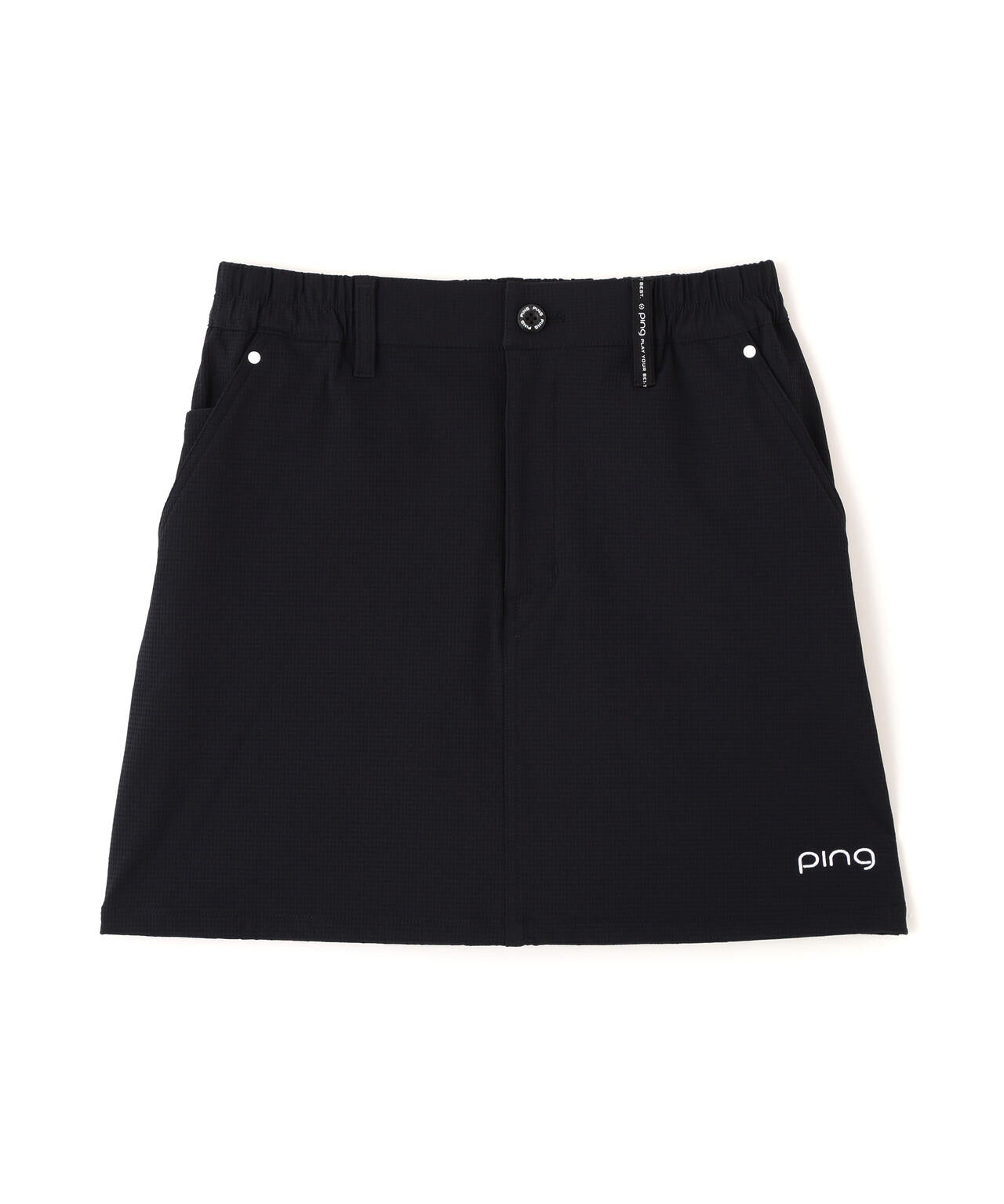 【PING APPAREL】全方向ストレッチ 緯二重スカート ＜GOLD＞ (LADIES)