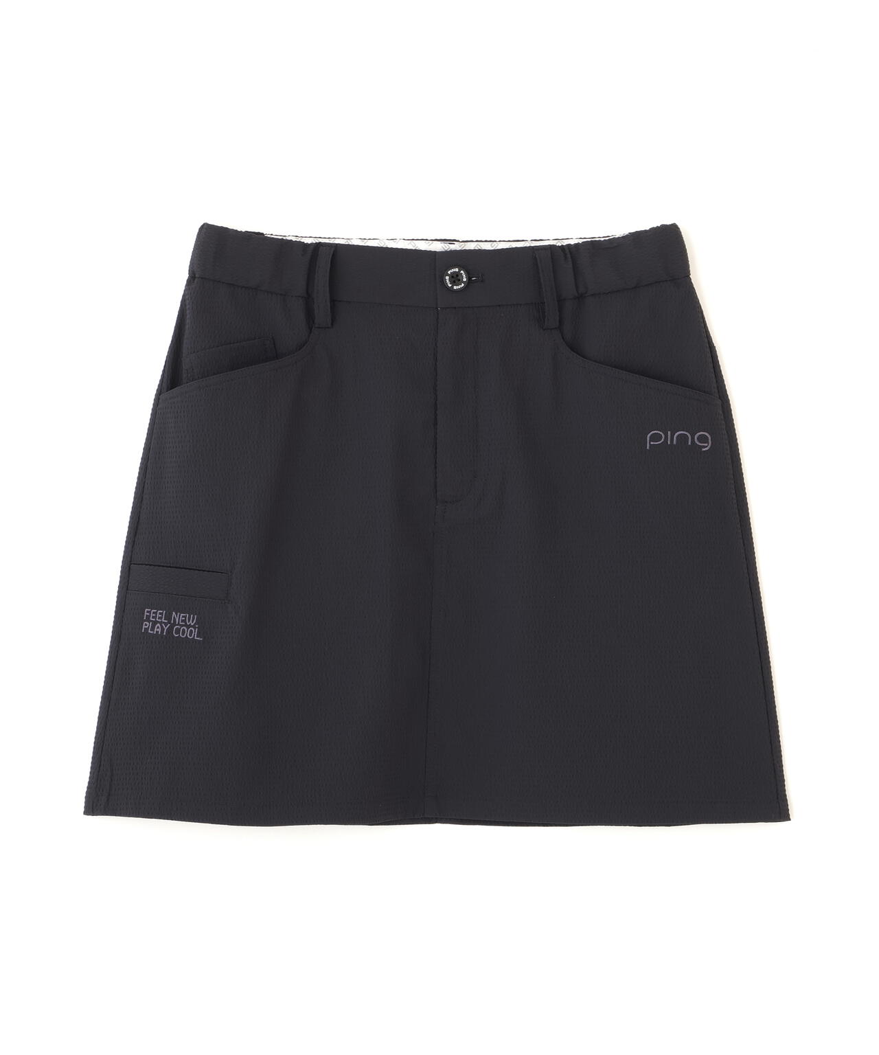 PING APPAREL】ストレッチサッカースカート ＜GOLD＞ (LADIES) | PING