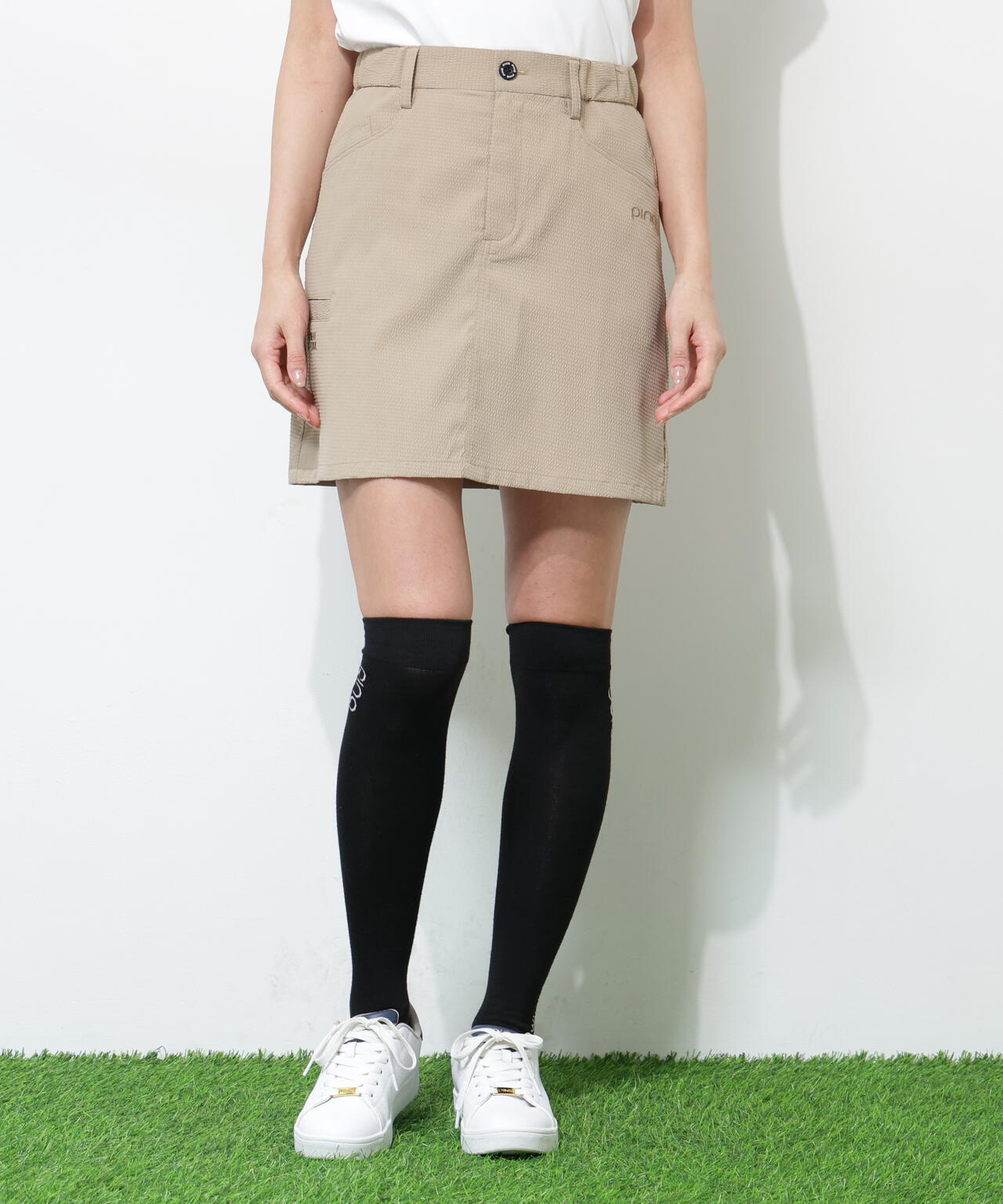PING APPAREL】ストレッチサッカースカート ＜GOLD＞ (LADIES) | PING