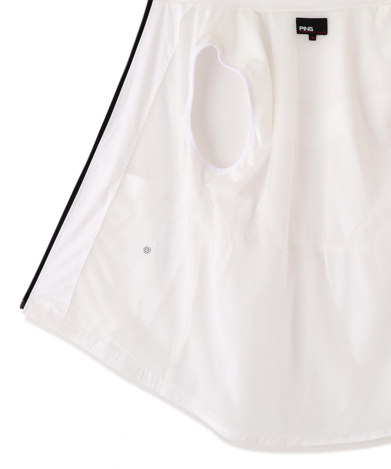【PING APPAREL】ストレッチリップストップ高機能フルジップベスト ＜GOLD＞ (LADIES)