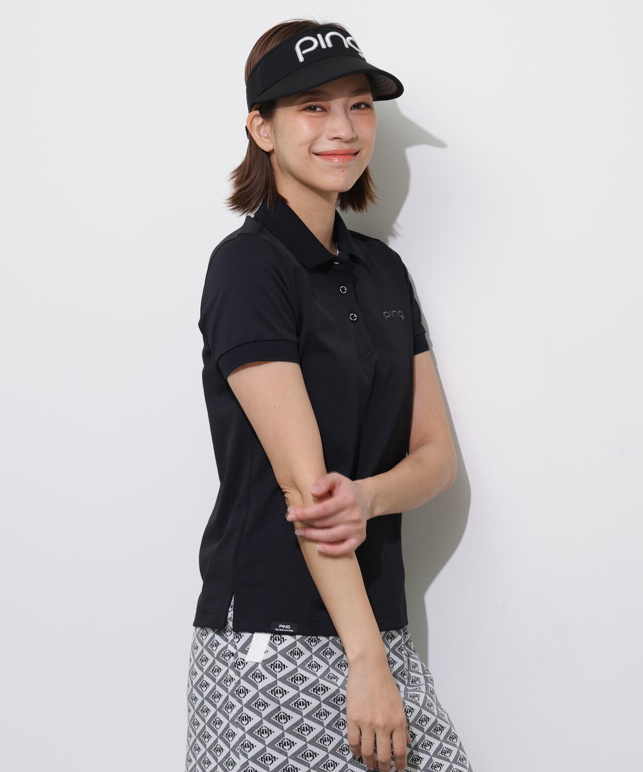 PING APPAREL】レイブロック半袖ポロシャツ ＜PERFORMANCE＞ (LADIES