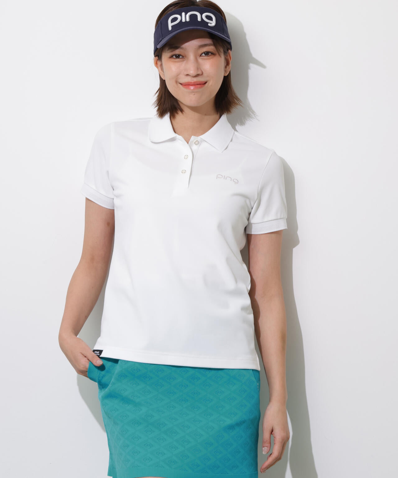 PING APPAREL】レイブロック半袖ポロシャツ ＜PERFORMANCE＞ (LADIES