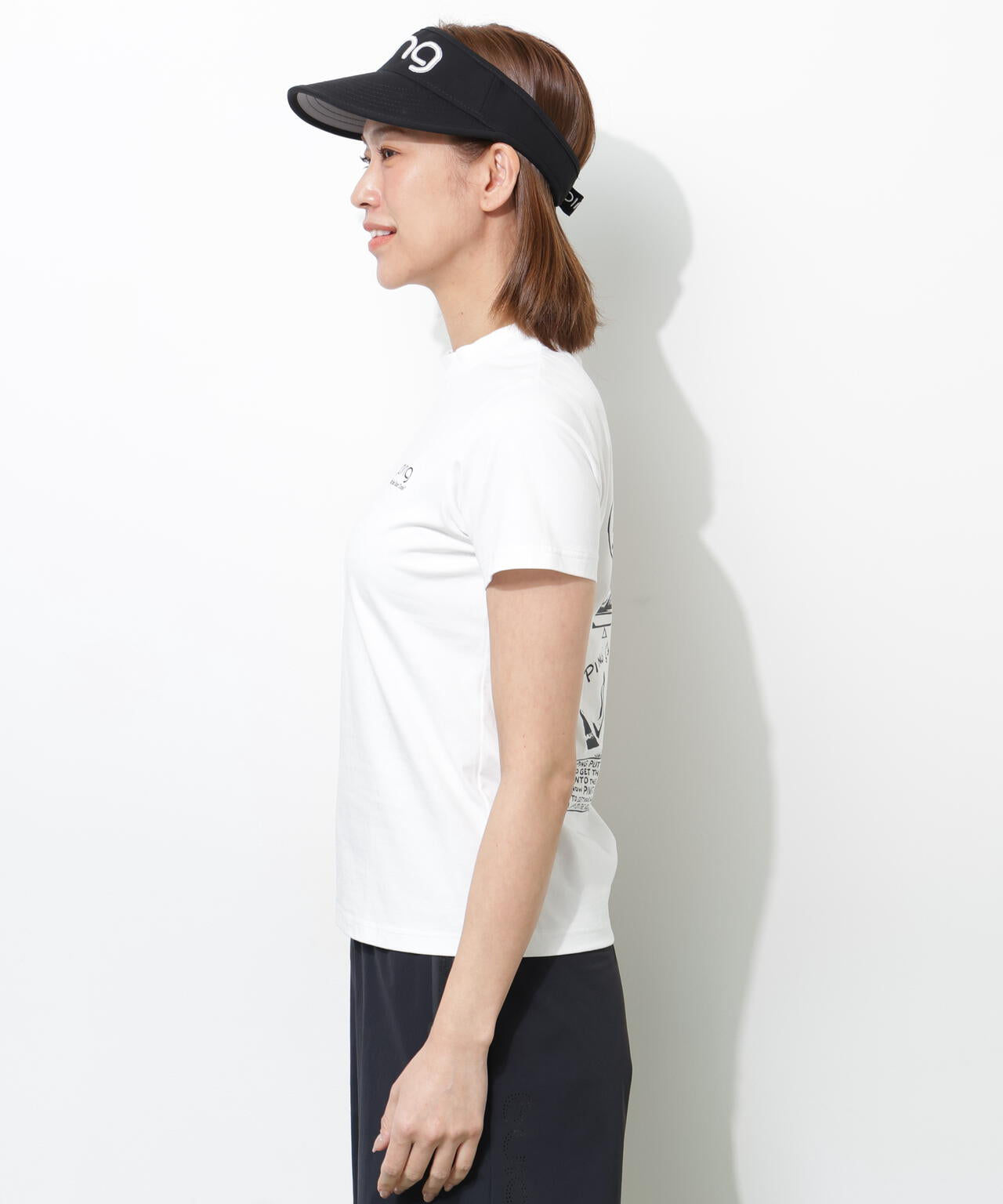 【PING APPAREL】PEカノコTシャツ ＜GOLD＞ (LADIES)
