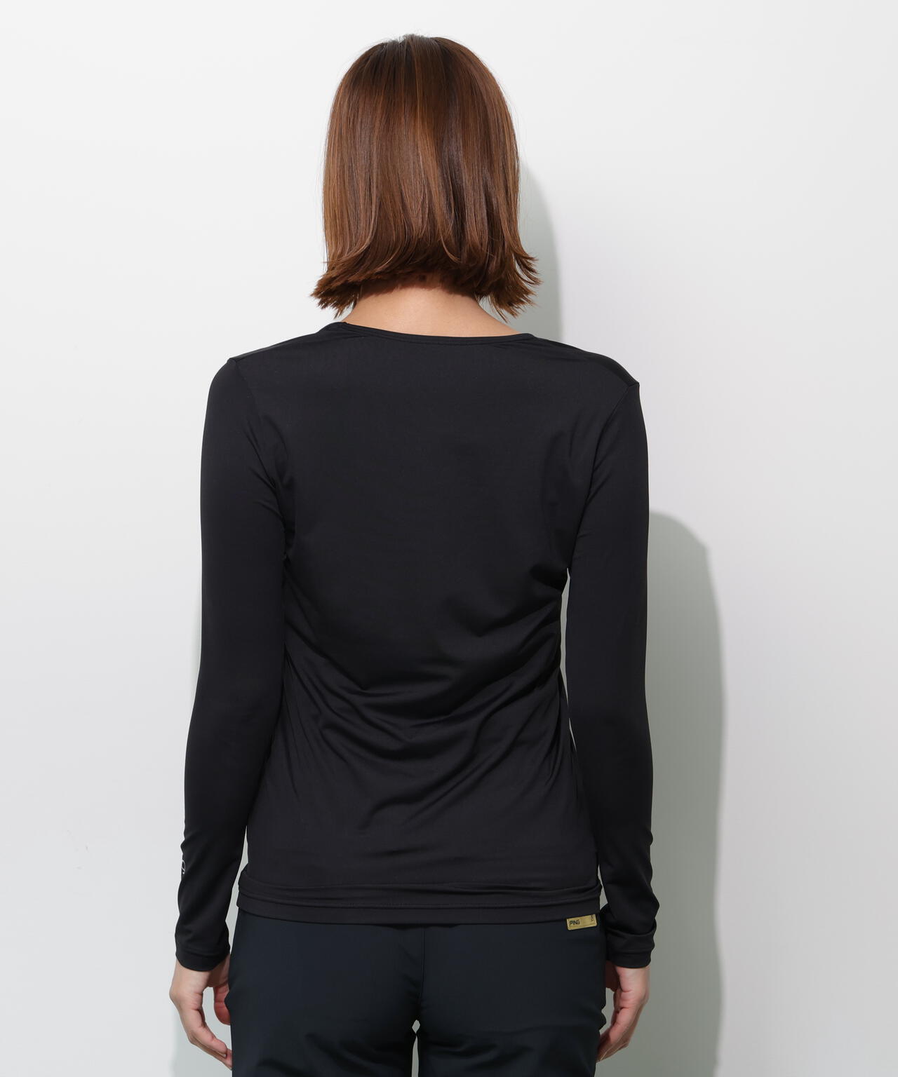 PING APPAREL】【UVカット・接触冷感】Uネック長袖インナーシャツ