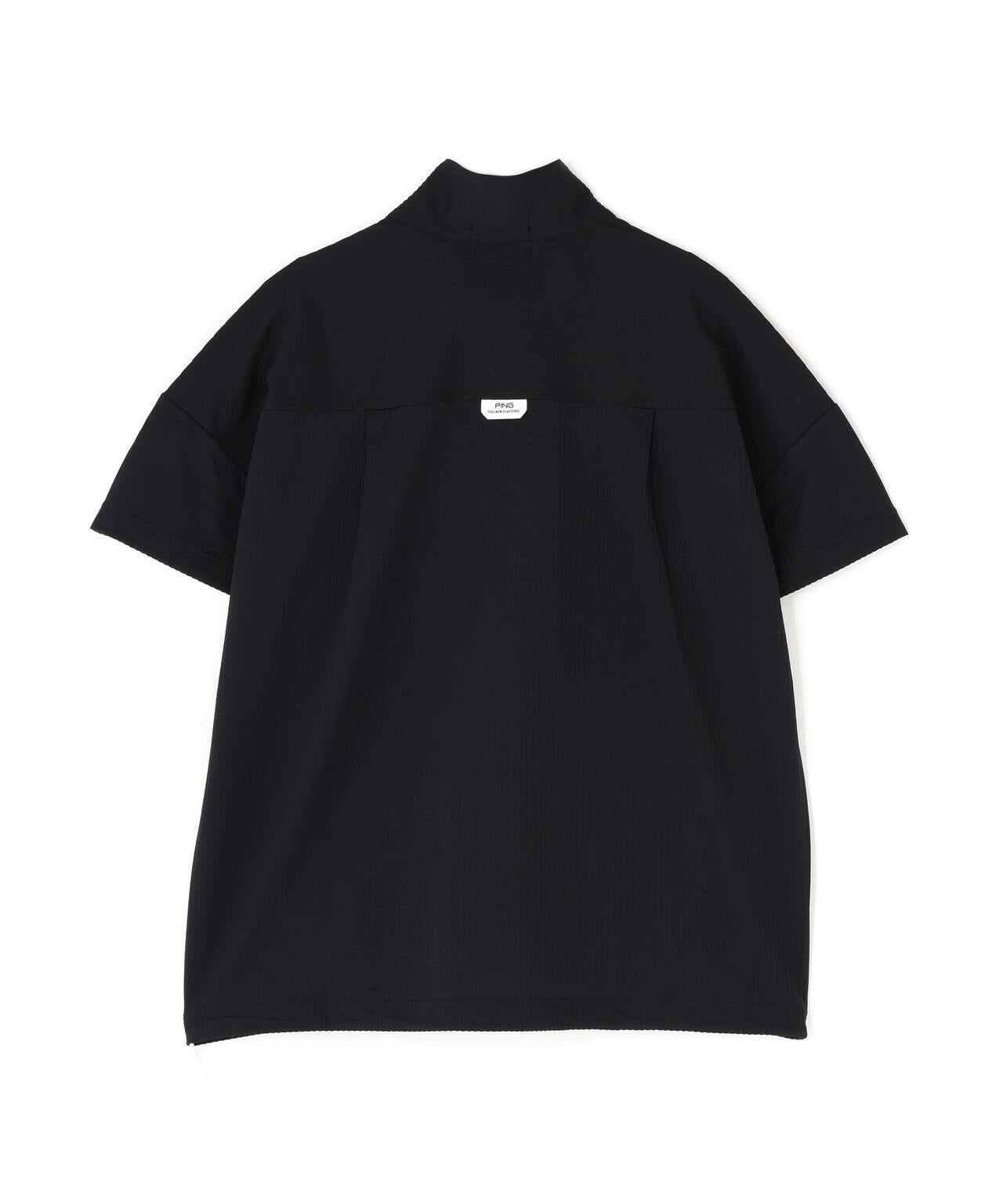 PING APPAREL】PEサッカー半袖ハーフジップシャツ ＜PERFORMANCE