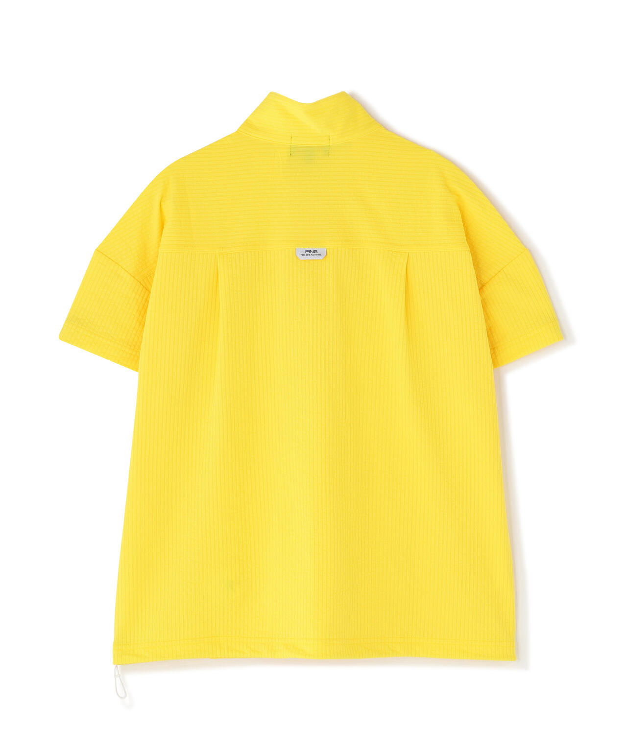 PING APPAREL】PEサッカー半袖ハーフジップシャツ ＜PERFORMANCE