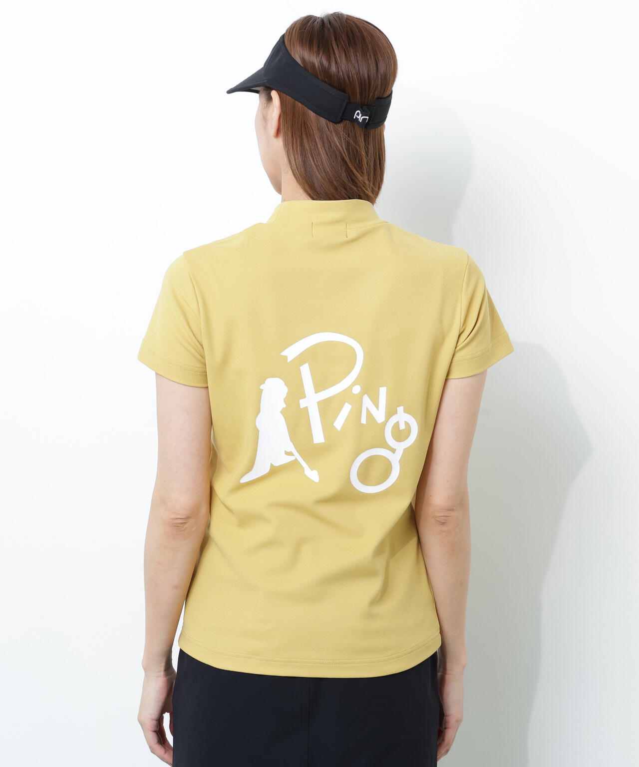 PING APPAREL】【10カラーシリーズ】PEカノコ半袖ハイネックシャツ