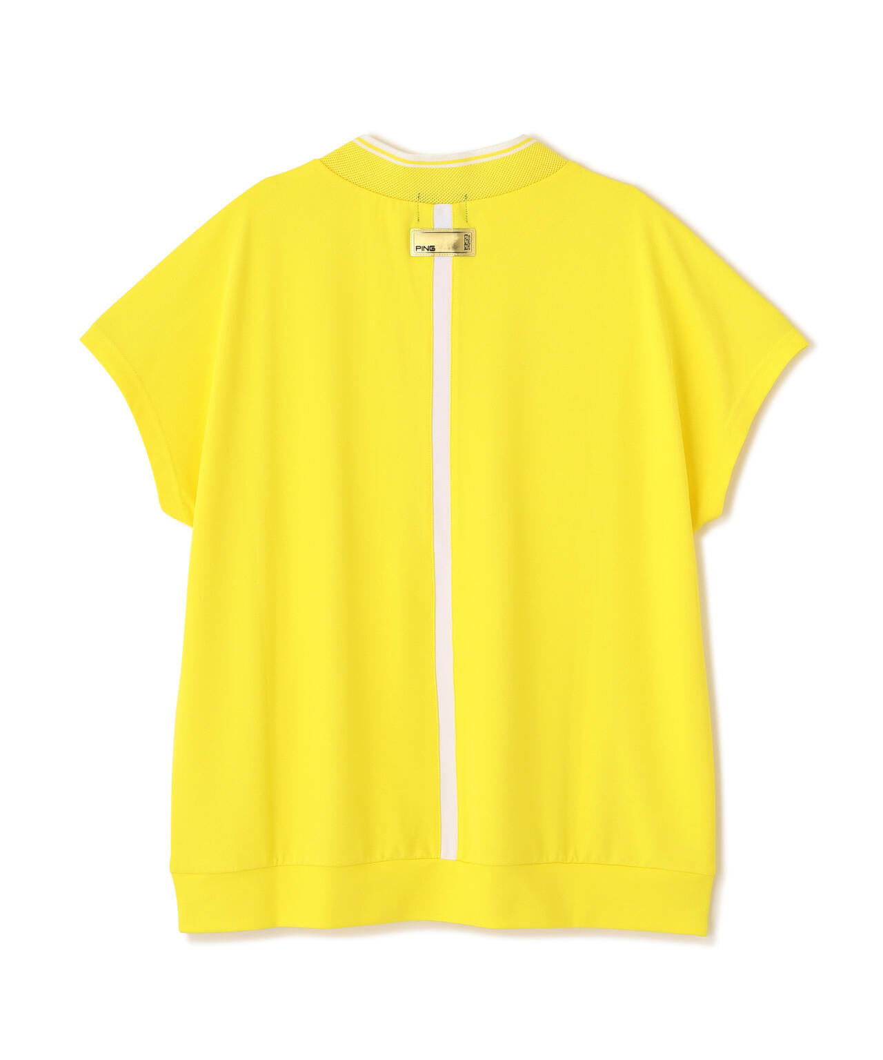 【PING APPAREL】テラカノコ半袖ハイネックシャツ ＜GOLD＞ (LADIES)