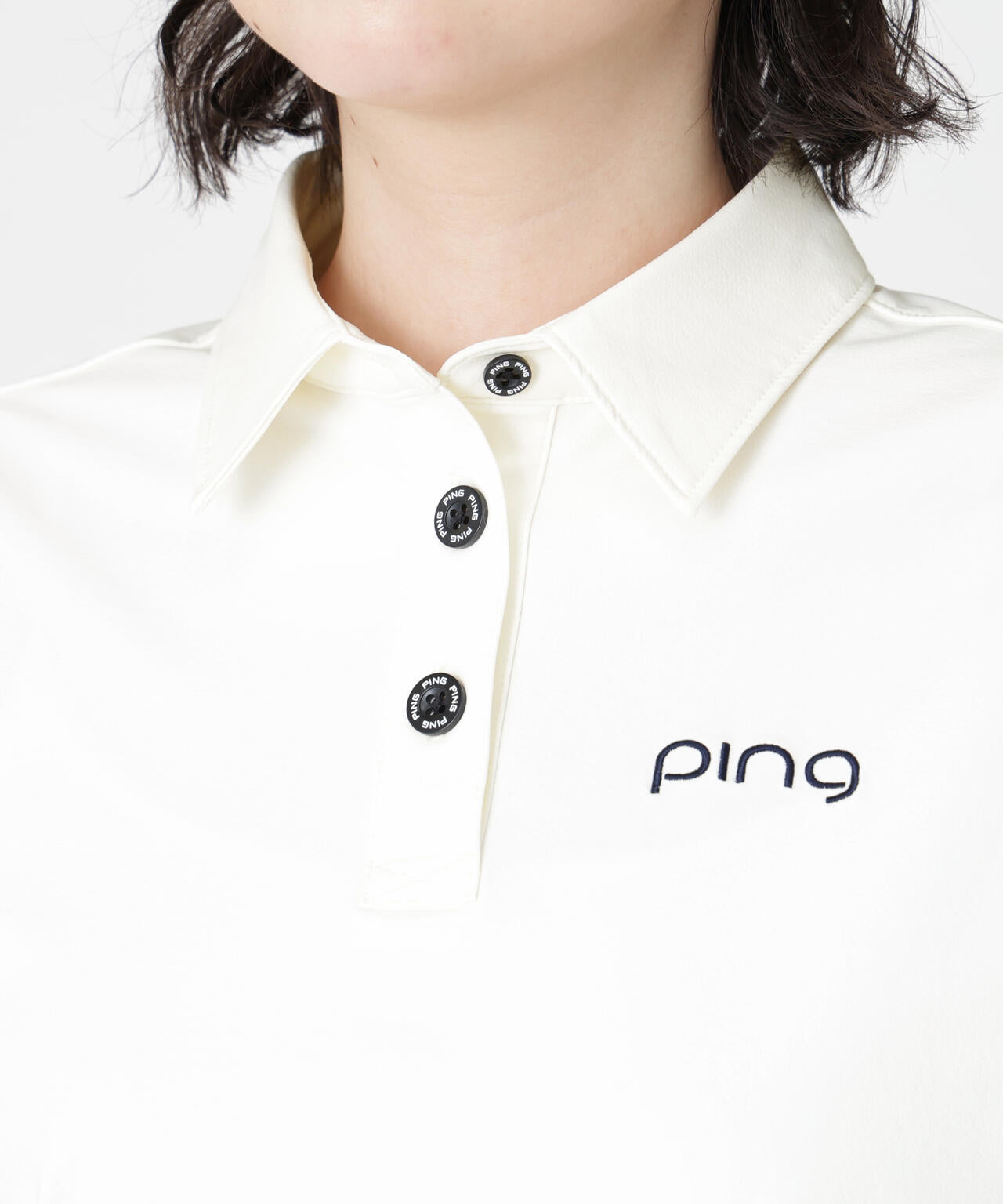 PING APPAREL】ストレッチ布帛オーバーシャツ (LADIES) | PING（ピン